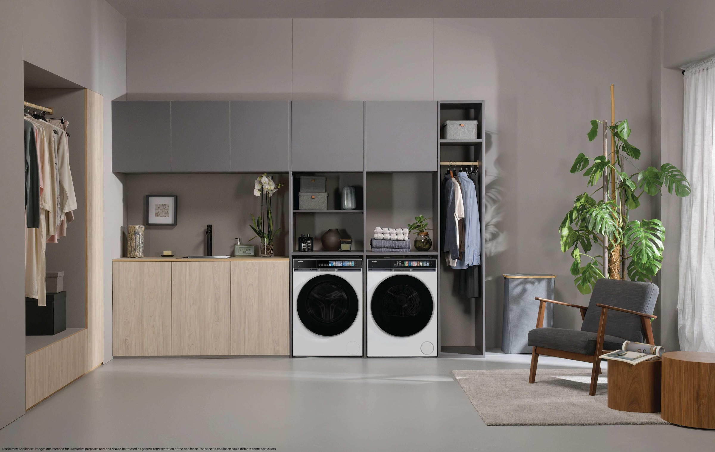 Haier Wärmepumpentrockner »HD90-A687U1« Smart AI Automatikprogramm & Ultra Sense