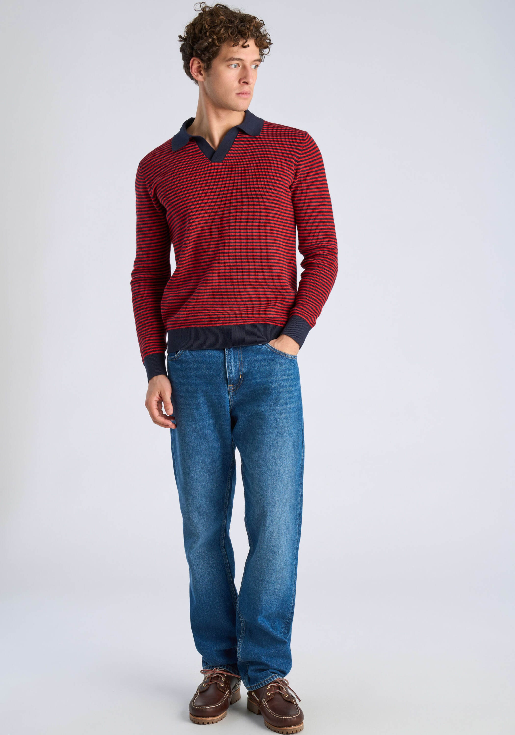 LINDBERGH Strickpullover »Strickpullover Relaxed Fit«