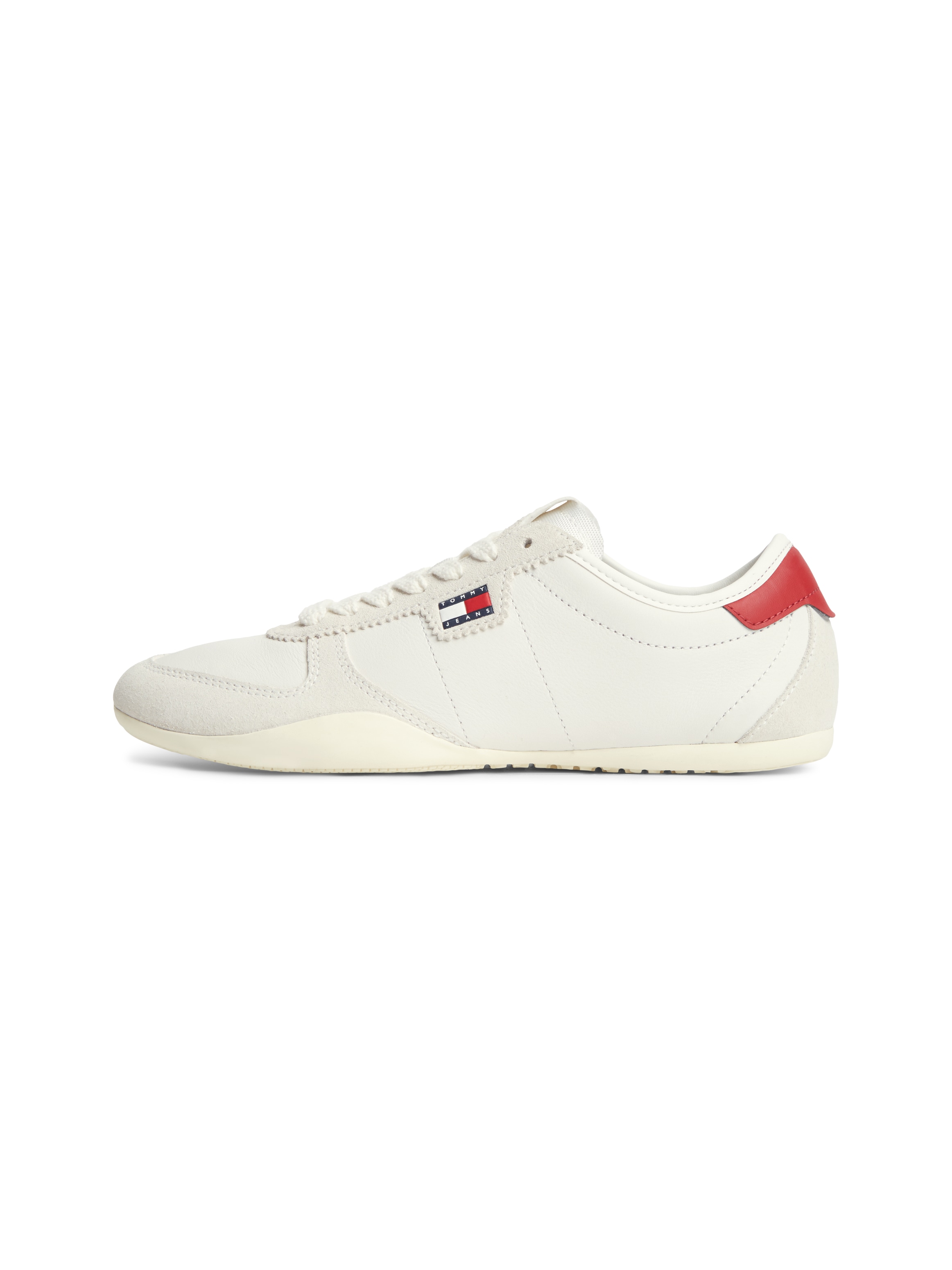 Tommy Jeans Sneaker »TJ BALLET SNEAKER«  Freizeitschuh, Halbschuh, Schnürschuh im Retro-Look