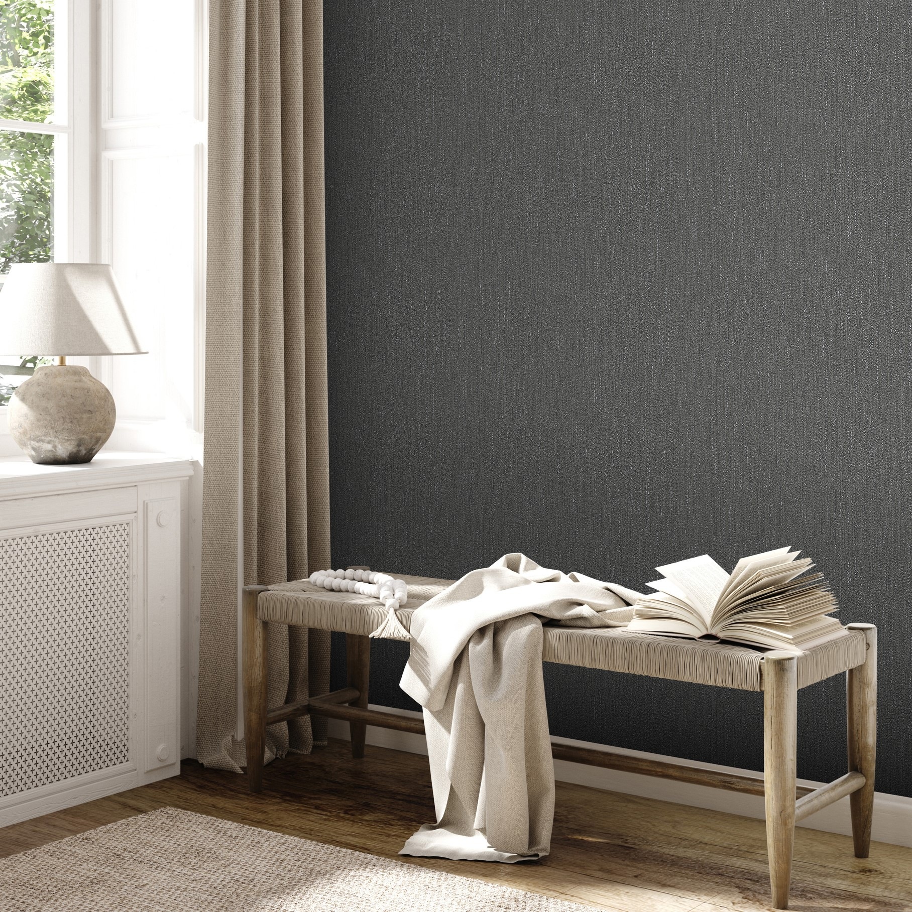 A.S. Création Vliestapete »Attractive 2 Tapete Einfarbig« abstrakt | gemustert | leicht glänzend strukturiert Strukturtapete strukturiert Tapeten Wohnzimmer Schlafzimmer Design