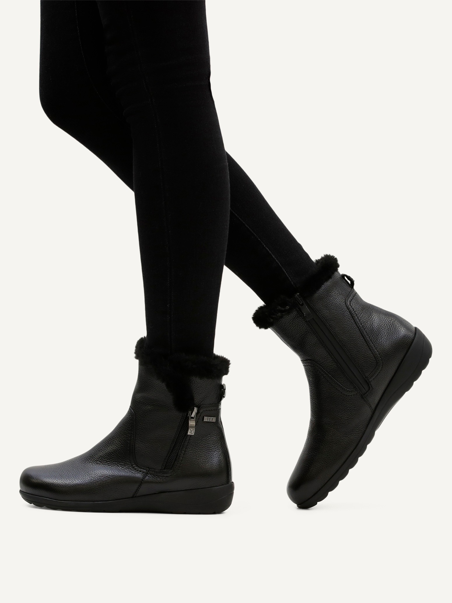 Caprice Winterboots, Winterstiefelette, Zierreißverschluss an der Außenseit günstig online kaufen
