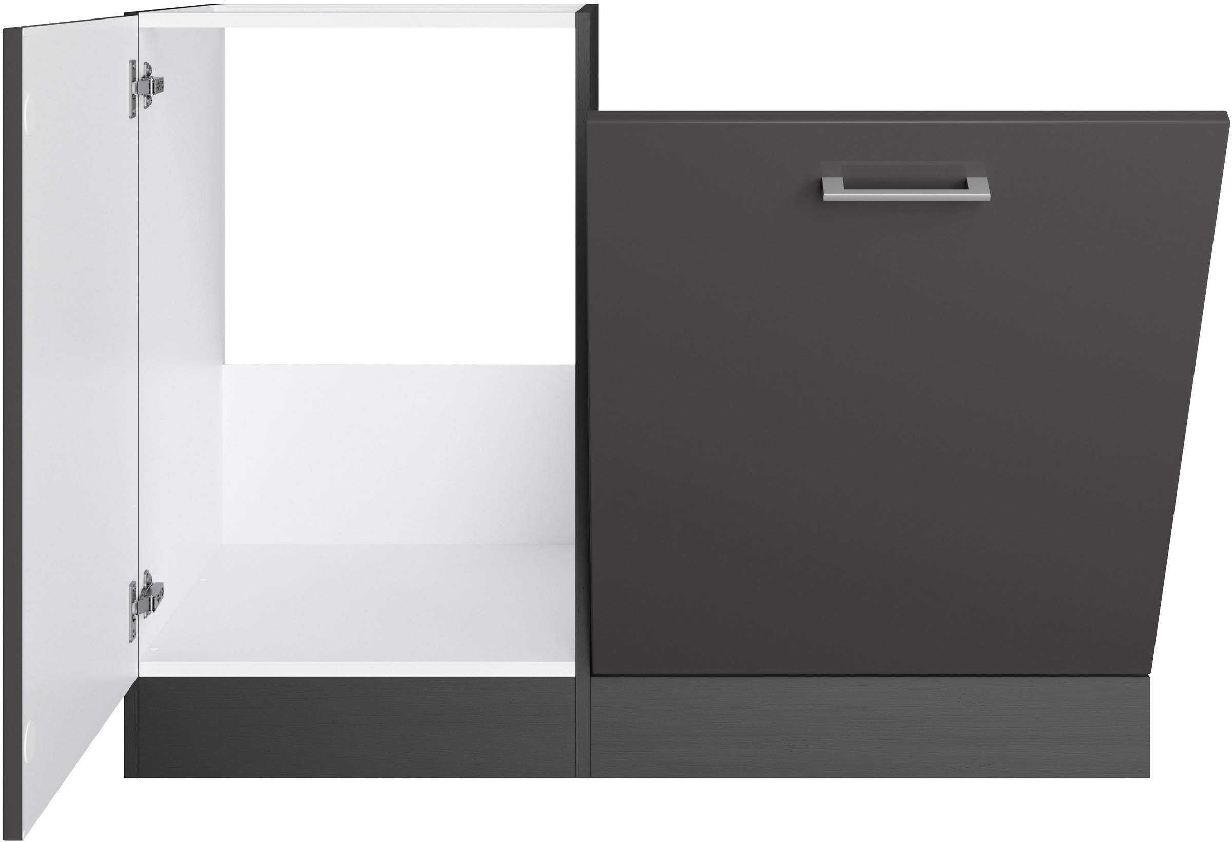 KOCHSTATION Spülenschrank »KS-Milan« Spülzentrum 110 cm, matte oder hochglänzende Fronten