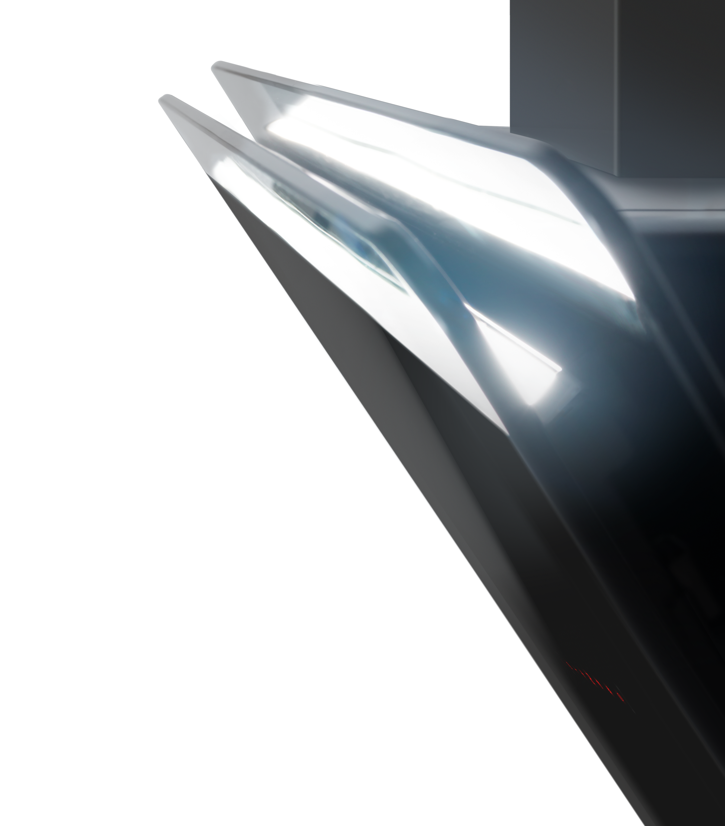 Amica Kaminhaube »KHF 695 601 S« Edles Schwarz, LED-Stripe – per Geste alles im Blick