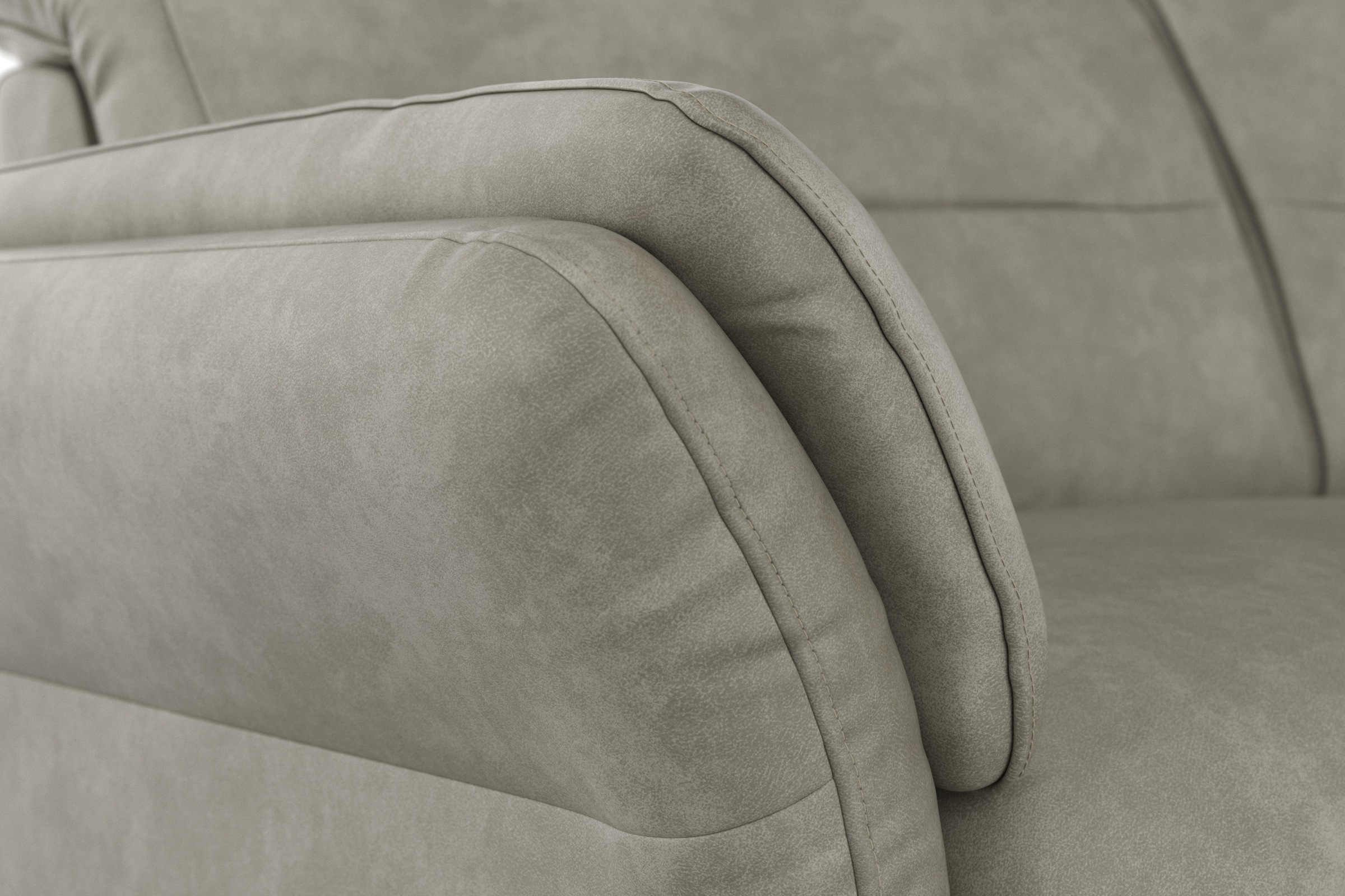 sit&more Ecksofa »Grenoble L-Form mit Federkern« wahlweise mit Bettfunktion, Bettkasten, Arm- und Kopfteilverstellung