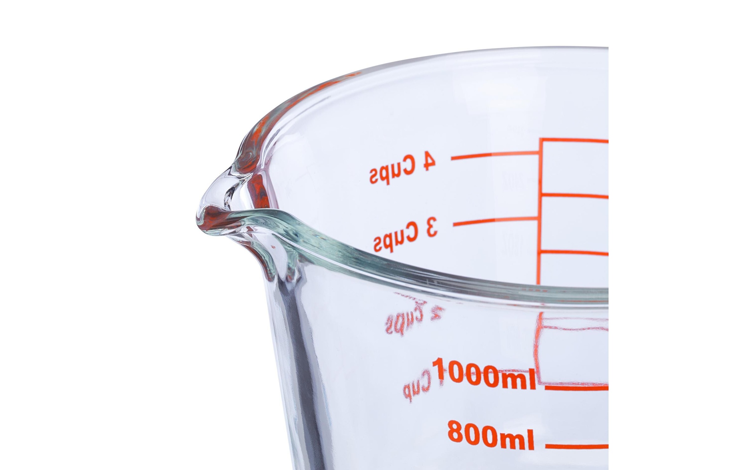 relaxdays Messbecher »1 l« Glas 1 Stk. tlg.