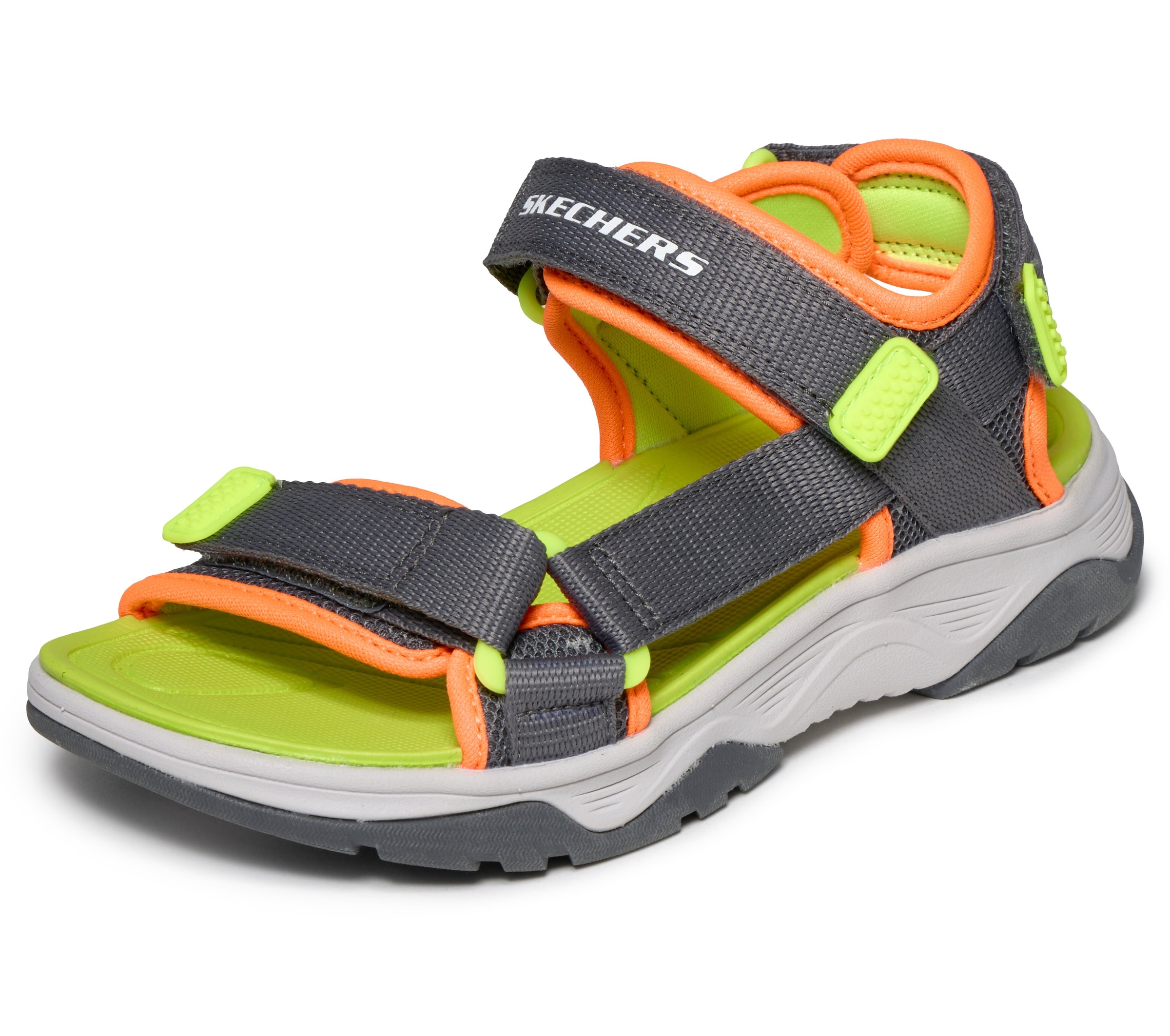 Skechers Sandale »TREAD SEEKER«  Sommerschuh mit Klettverschluss, Größenschablone zum Download
