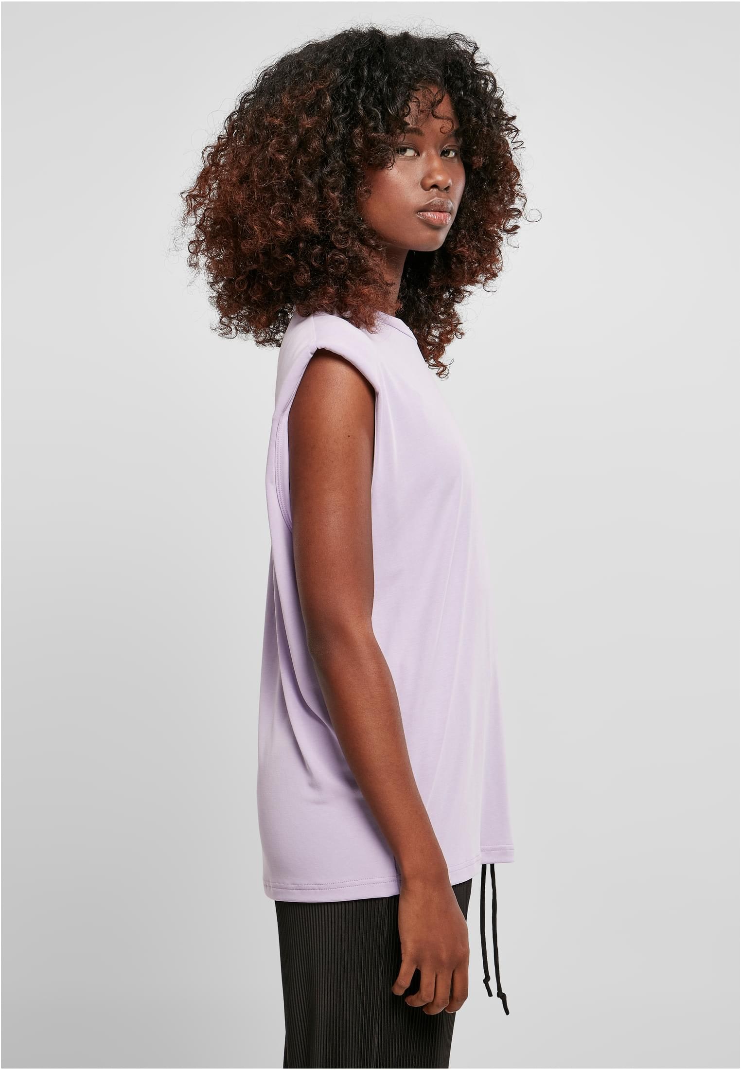 URBAN CLASSICS T-Shirt »Damen Ladies Modal Padded Shoulder Tank«, (1 tlg.)  für kaufen | BAUR