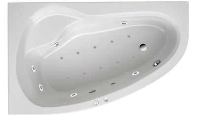 Whirlpool-Badewanne »Loredana«, (Komplett-Set)