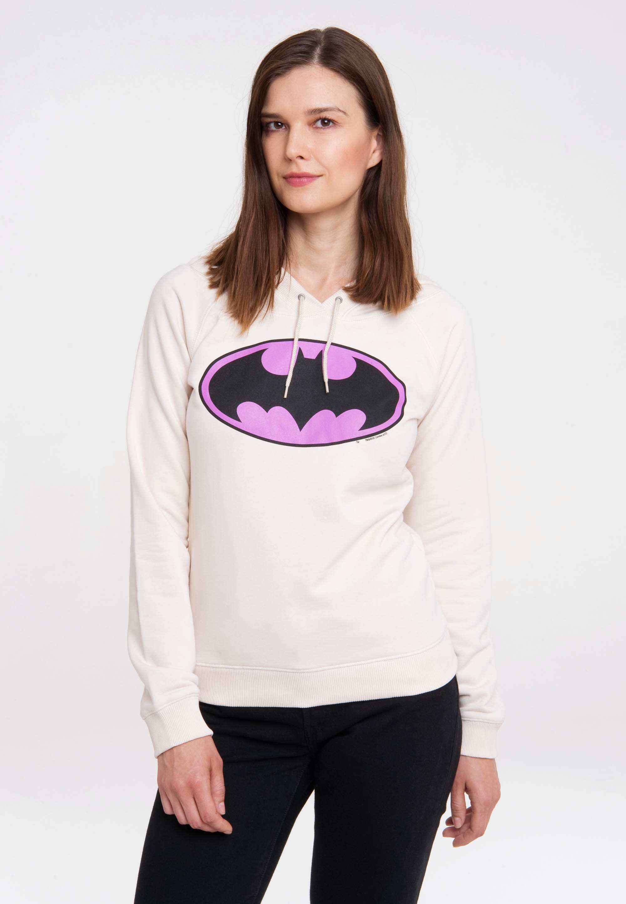 LOGOSHIRT Kapuzensweatshirt »DC Comics - Batman«, mit lizenziertem Print ▷  bestellen | BAUR