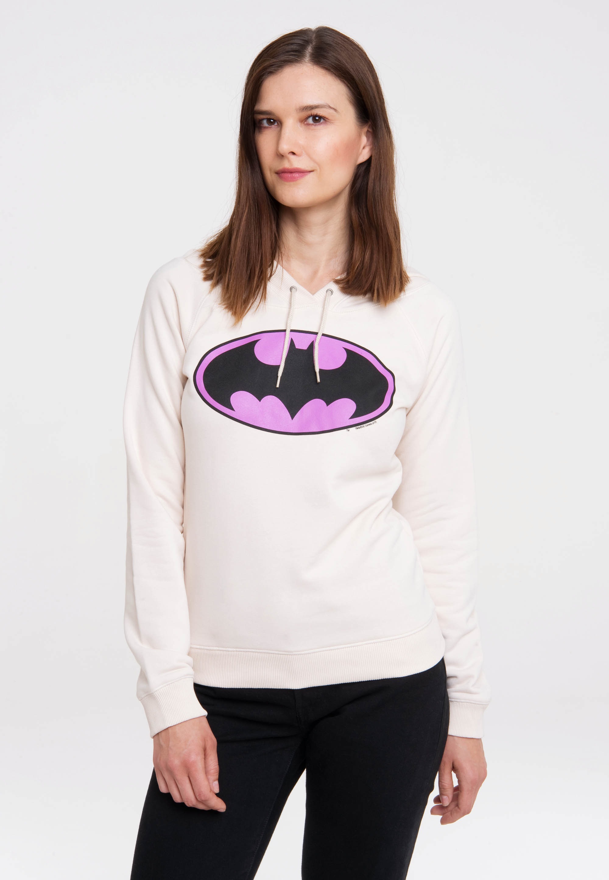 LOGOSHIRT Kapuzensweatshirt "DC Comics - Batman", mit lizenziertem Print