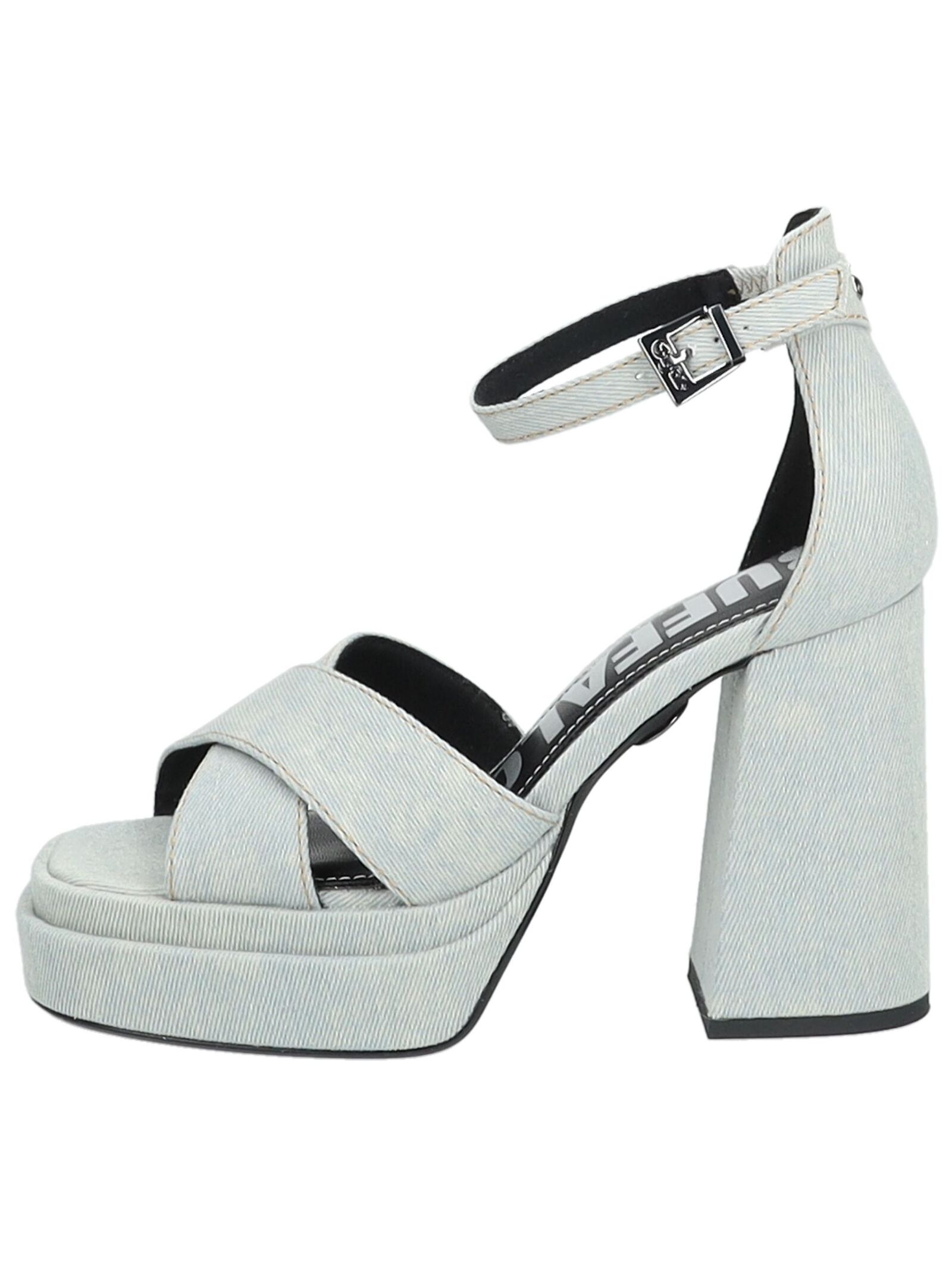 Buffalo High-Heel-Sandalette "Buffalo Sandalen Textil" günstig online kaufen