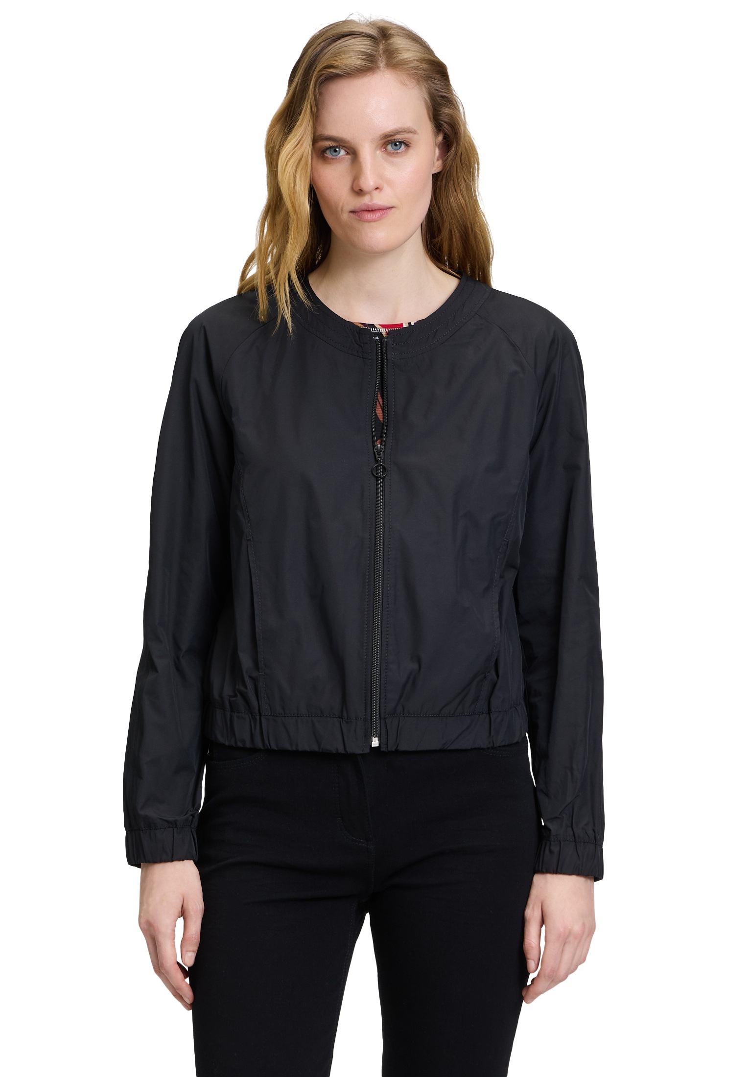 Betty Barclay Jackenblazer "Betty Barclay Casual-Jacke langarm", Material