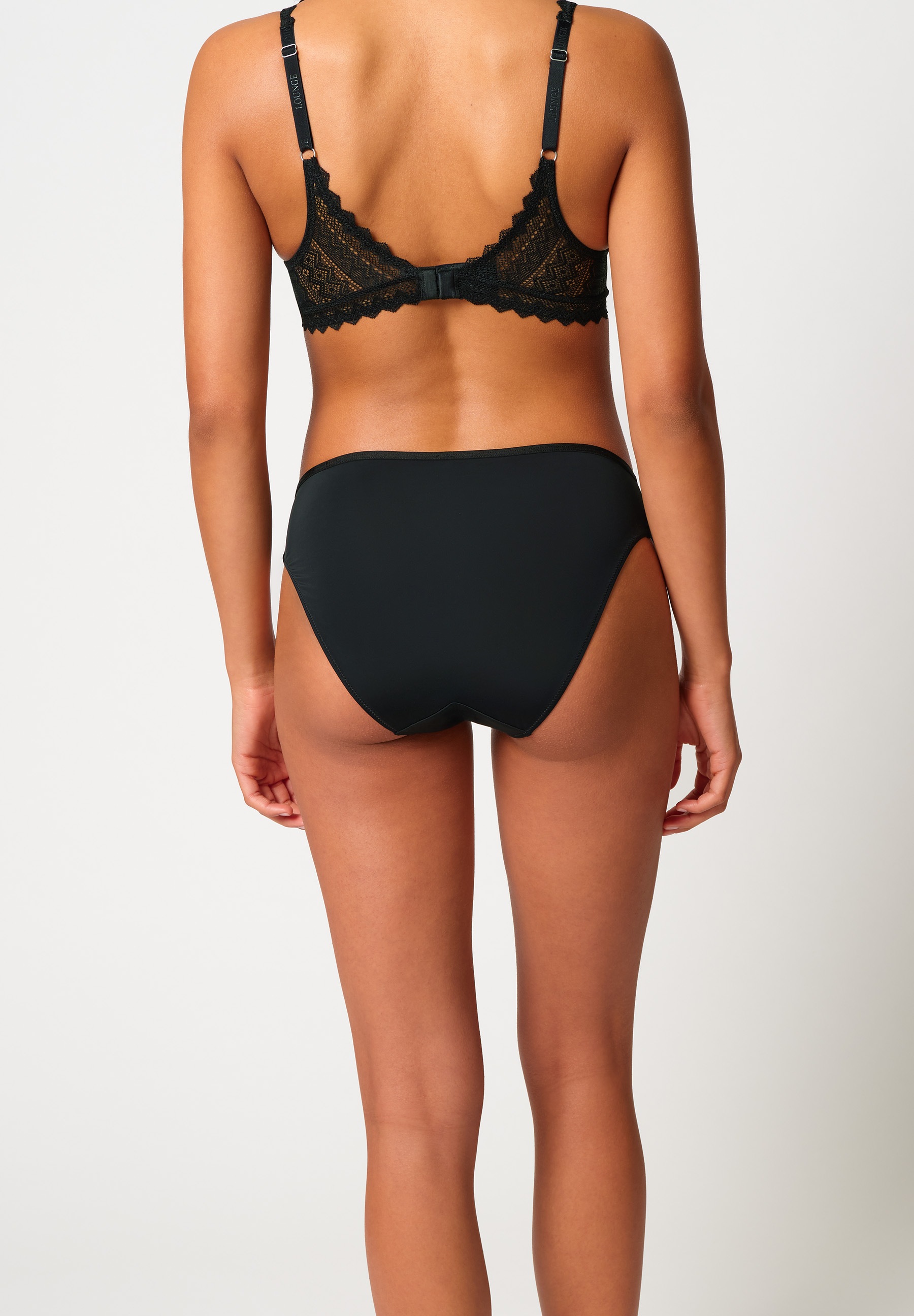 Thumbnail - Skiny Rioslip "Initialace" hüftig geschnitten, seitliche Spitzendetails, Mikrofaser