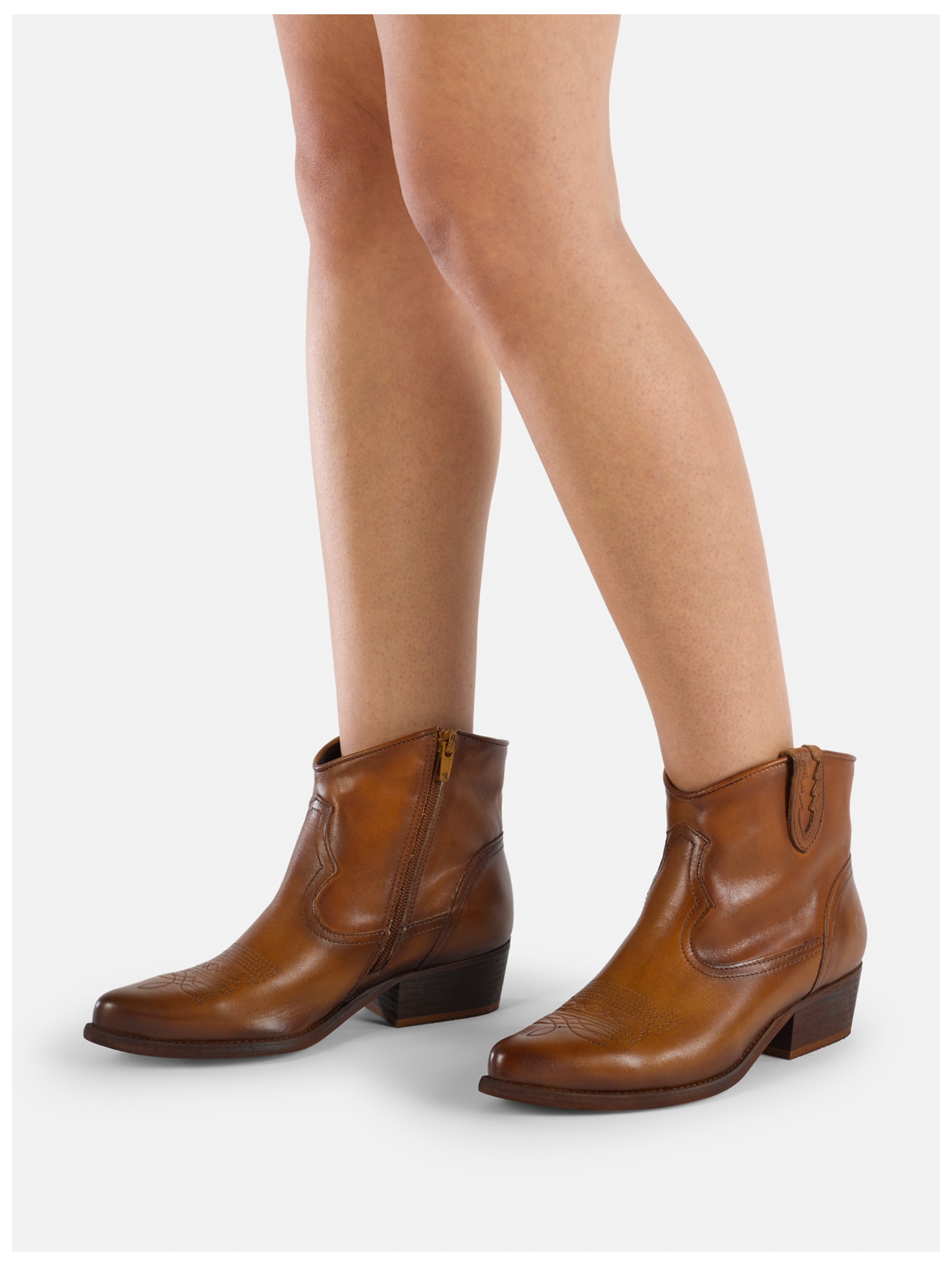 Felmini Bikerboots »Felmini Stiefelette Leder«