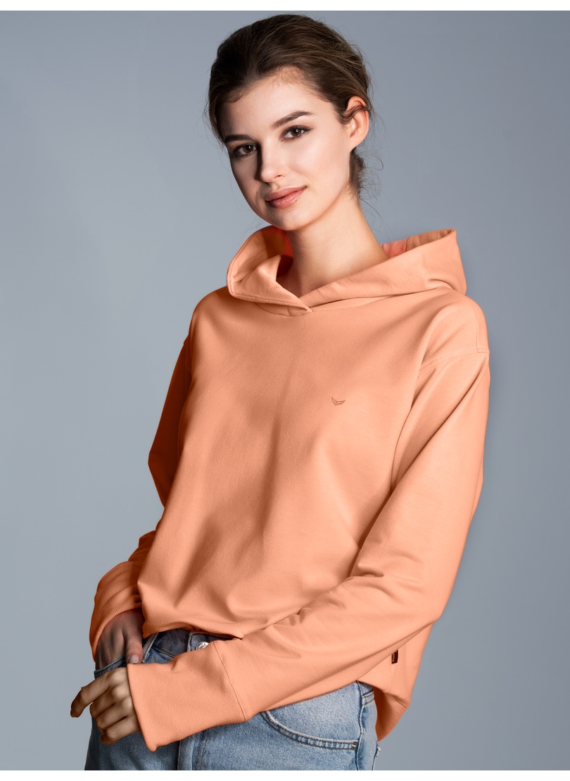 Trigema Sweatshirt »TRIGEMA Dünner Kapuzenpullover«