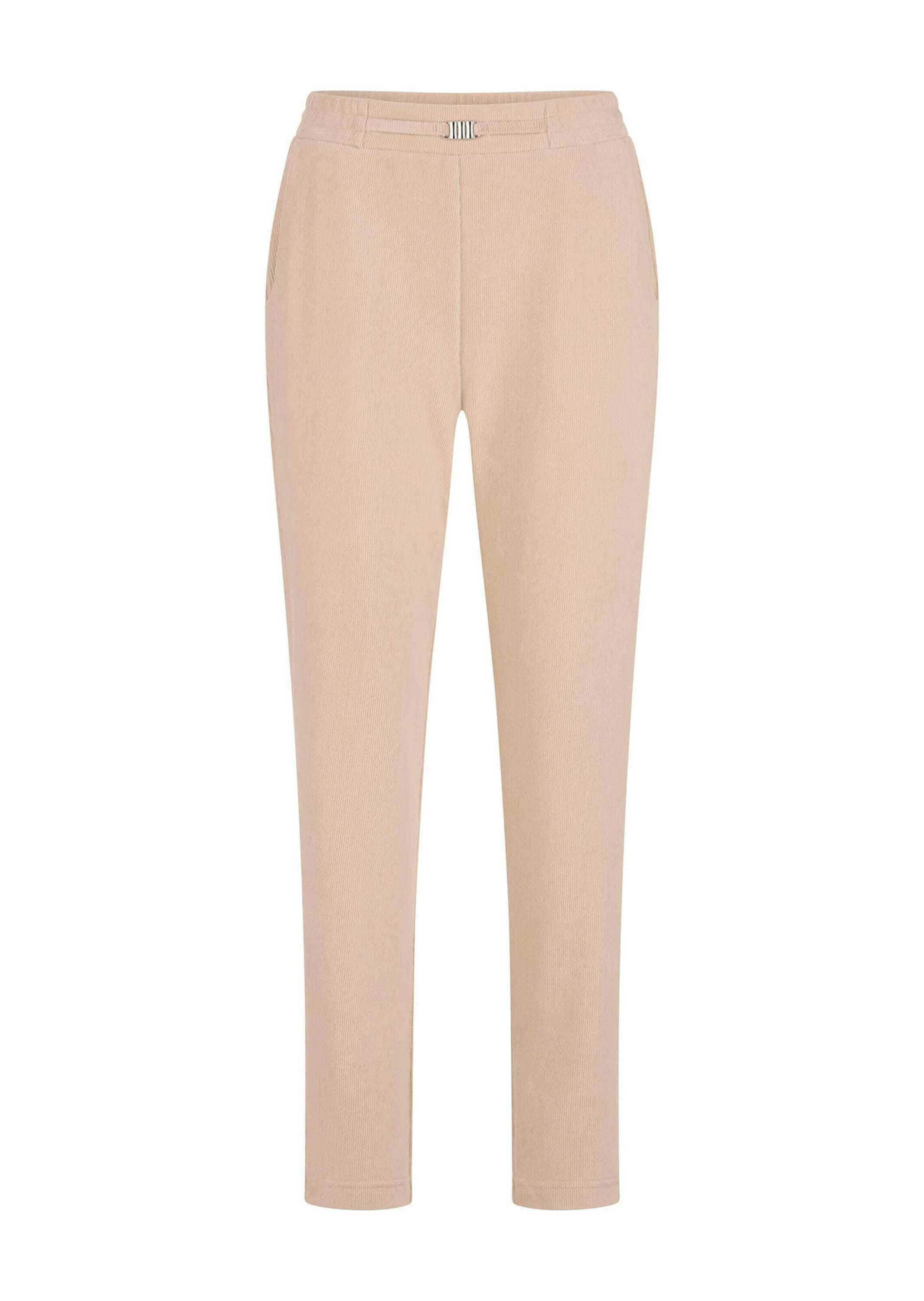 GOLDNER Stoffhose "Cordhose SARA mit Taschen" Zierteil am Bund
