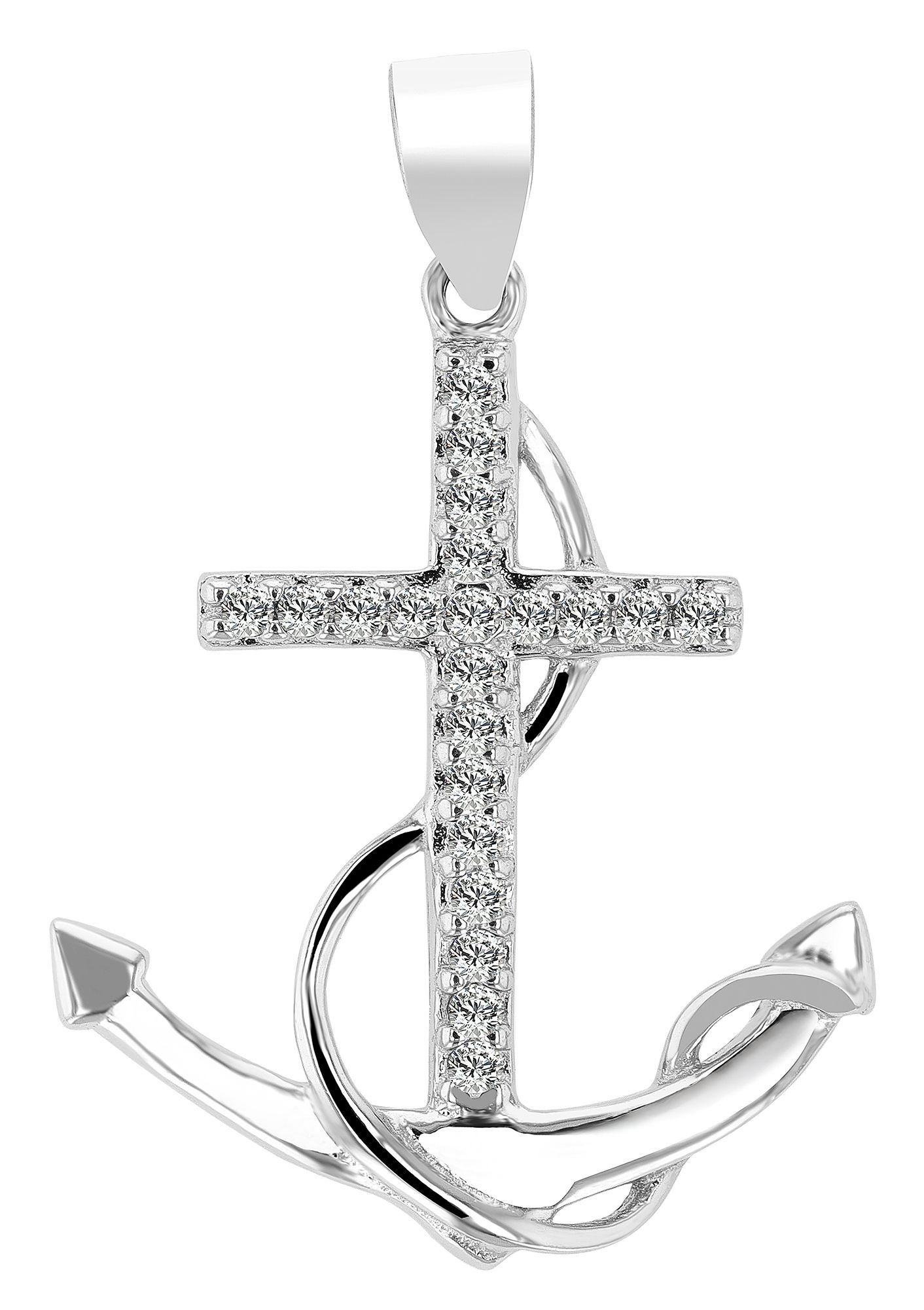 ADELIA ́S Damen Kettenanhänger "Damen Anhänger – Herzanhänger aus 925 Silber", Silber 925 (Sterlingsilber)silber, Silber 925 (Sterlingsilber),