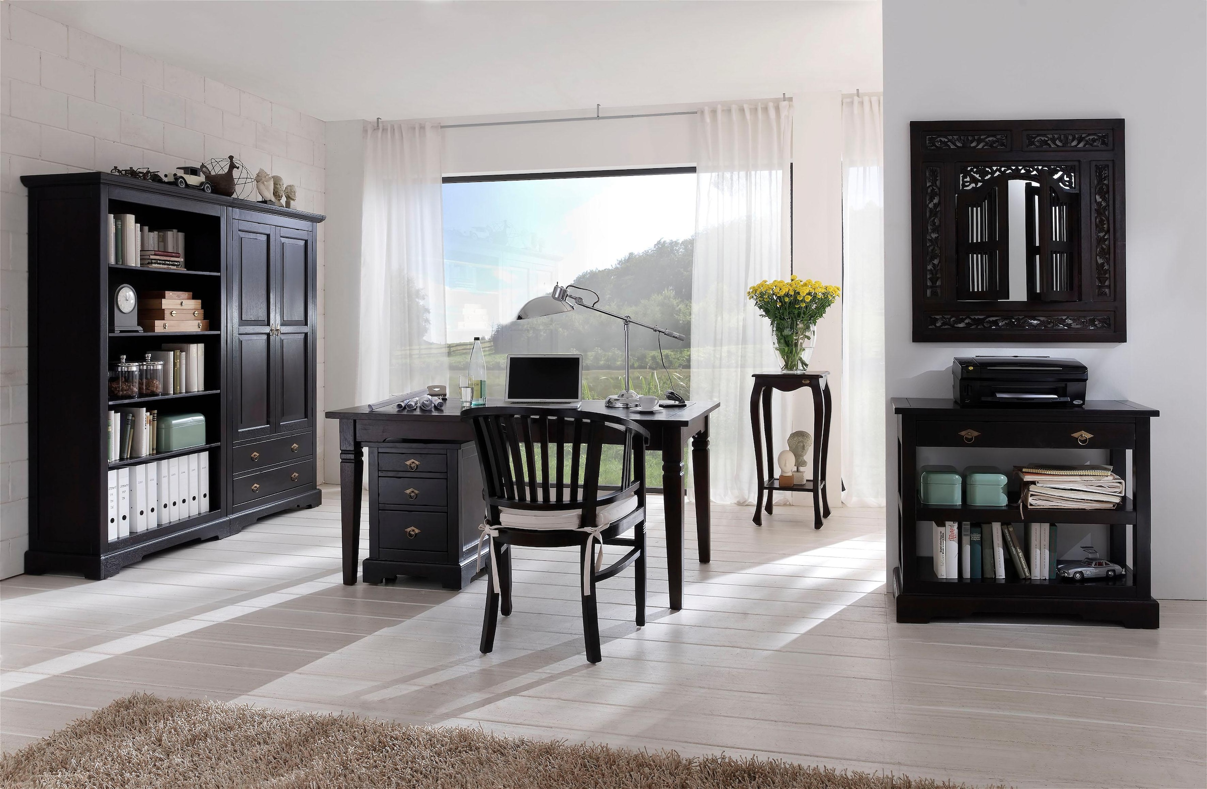 SIT Bücherregal »Samba Regal Breite/Höhe 98/183,5 cm« Aktenregal im Lodge-Stil