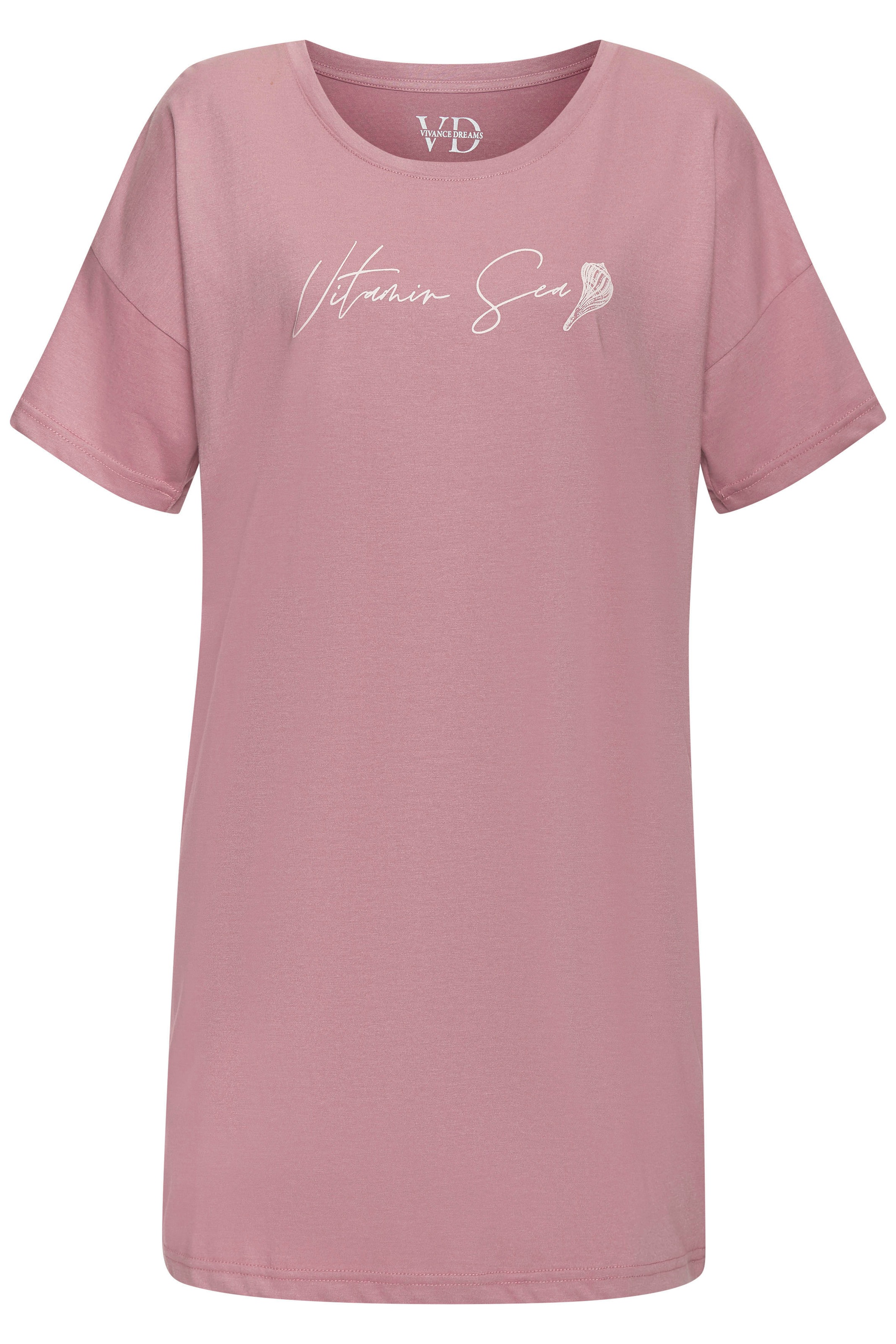 Vivance Dreams Sleepshirt 1-teilig, mit schönem Frontprint günstig online kaufen