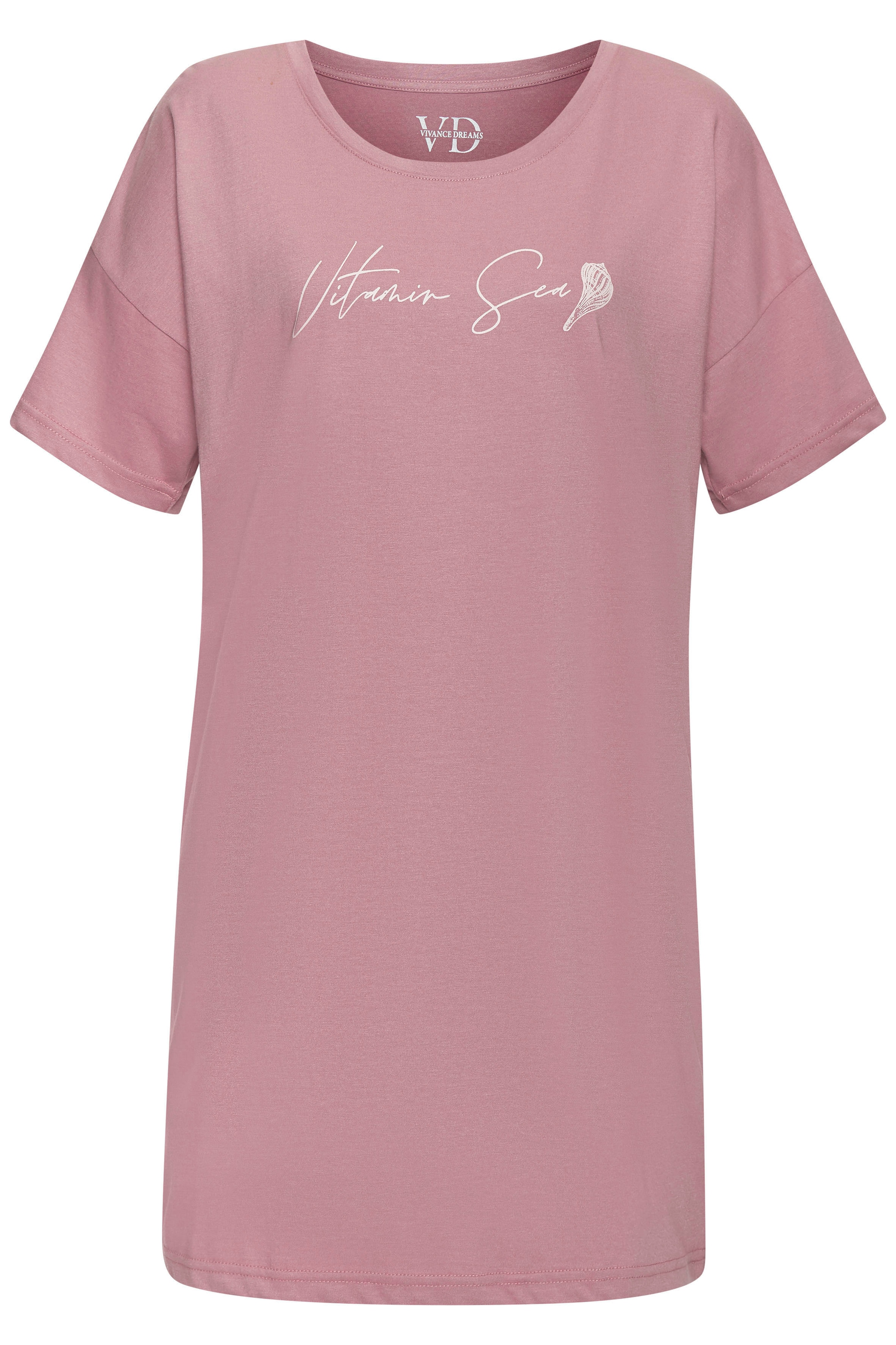 Vivance Dreams Sleepshirt, mit schönem Frontprint günstig online kaufen