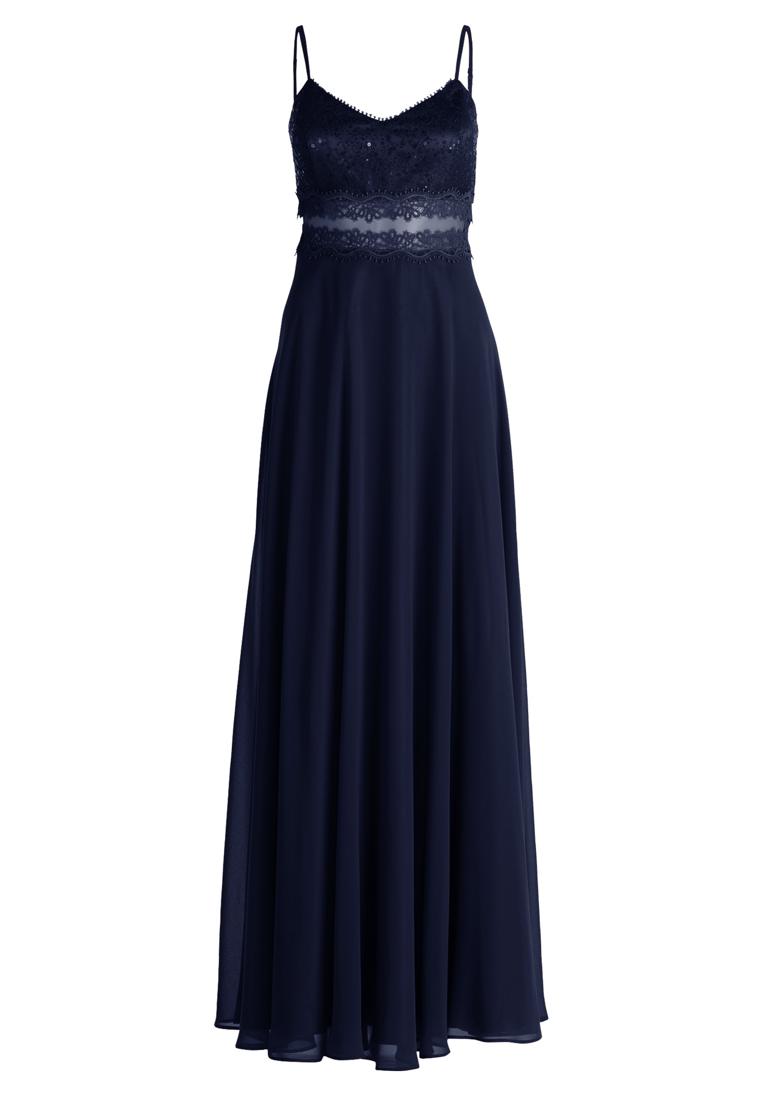 Vera Mont Abendkleid "Damen Abendkleid mit Spitze" Ohne Tasche Dekoelemente günstig online kaufen