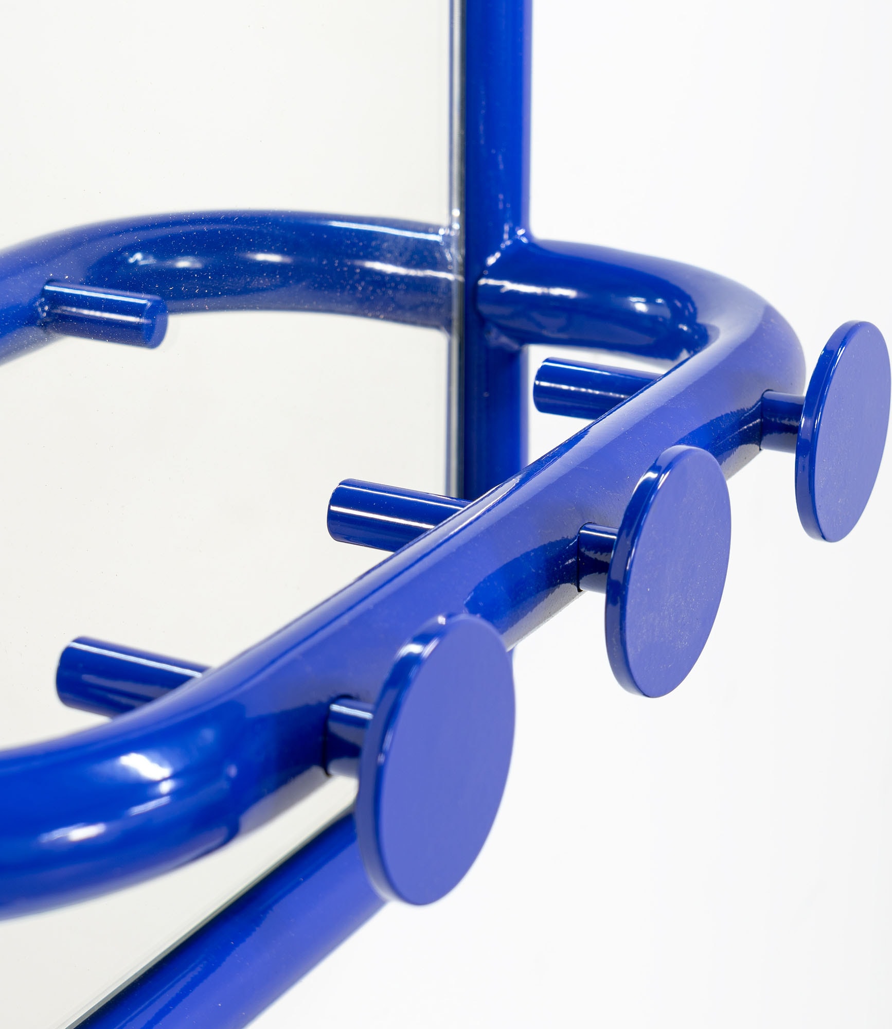 Spinder Design Wandspiegel »RETRO«, (1 St.), Retro Spiegel mit 3 Haken