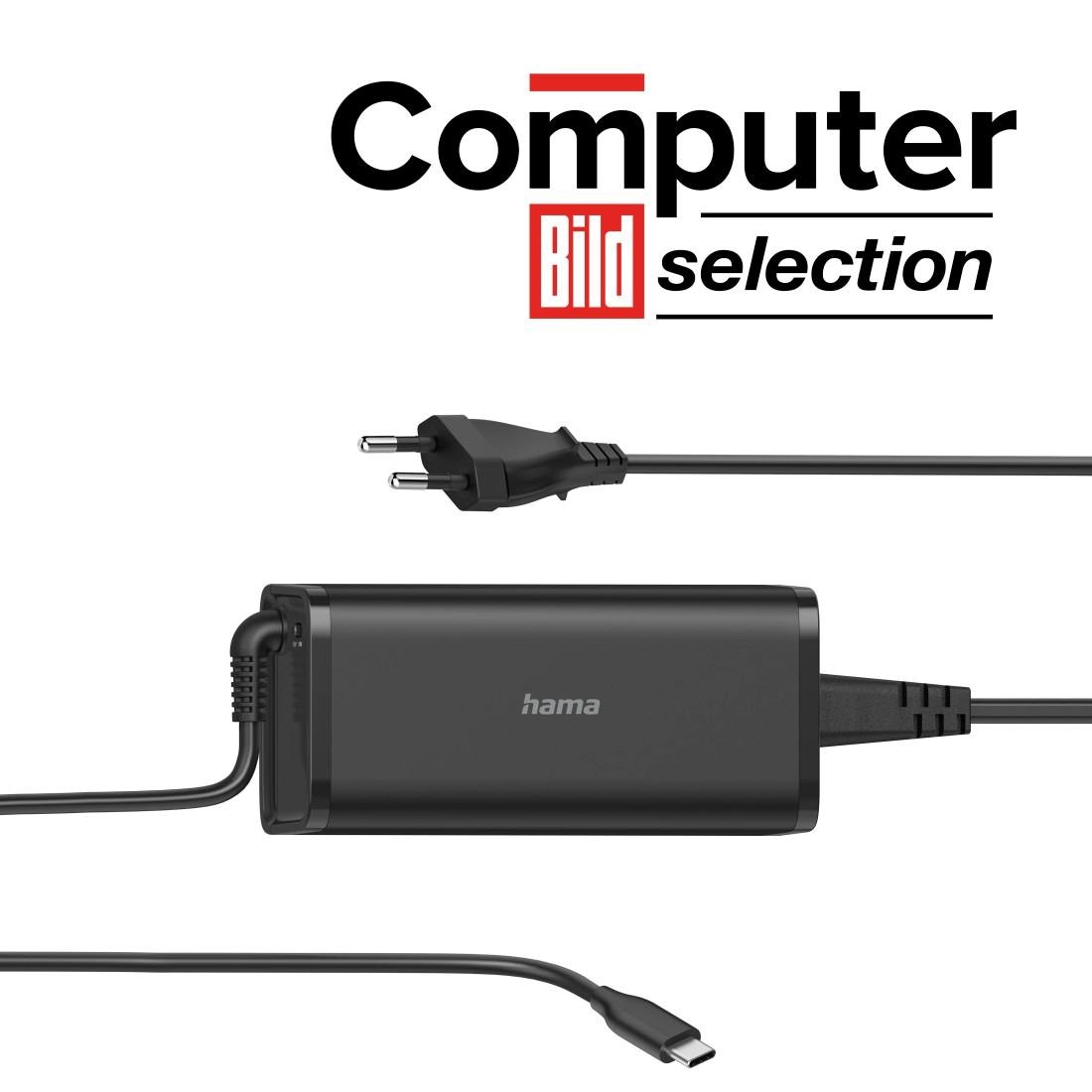 Hama Notebook-Netzteil »USB-C Notebook-Netzteil, 5-20V/100W Power Delivery (PD)«