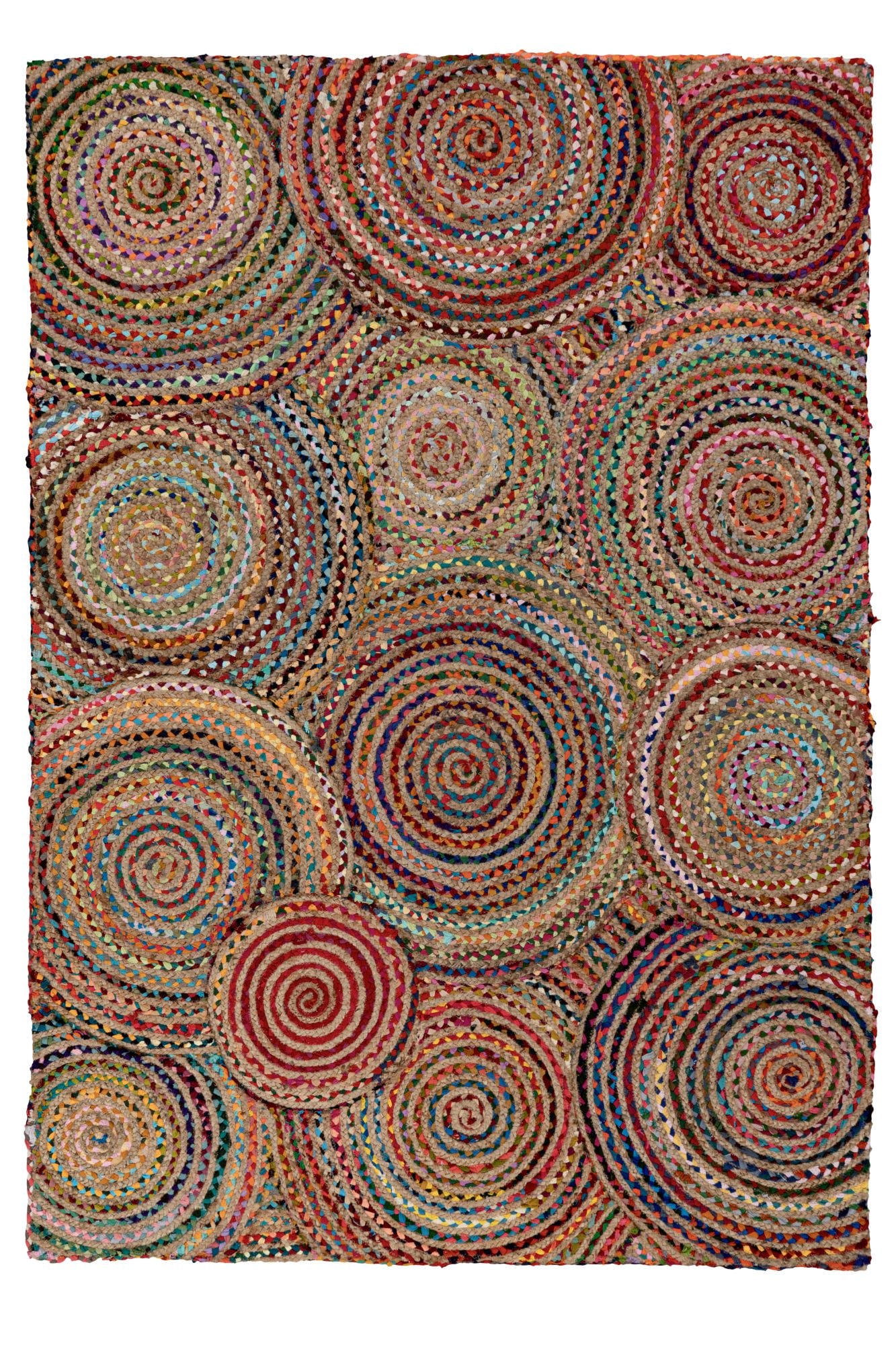 Teppich KAYOOM, B:160cm H:8mm L:230cmmulti, Baumwolle, Teppiche, "Tulum 356", Kurzflor