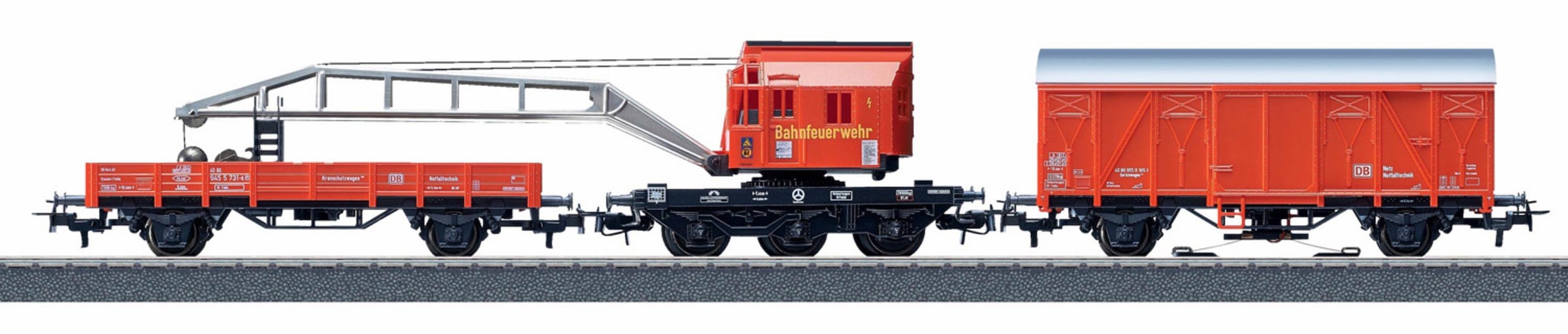 Märklin Modelleisenbahn Startpaket »Märklin Start up - Feuerwehr Bergkran Set - 44752«