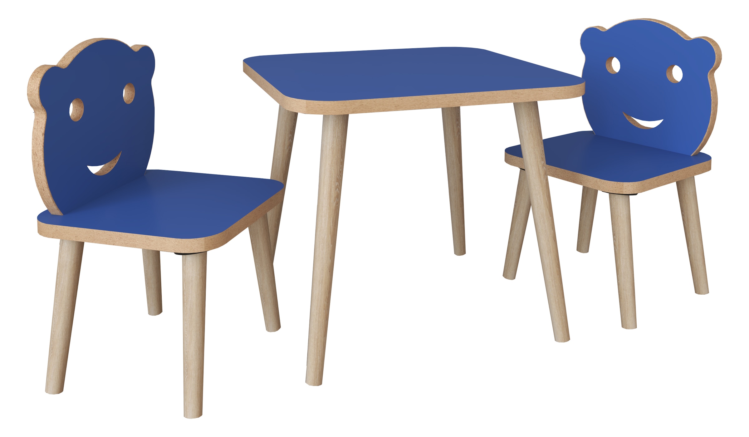 VCM Sitzgruppe »3tlg. Sitzgruppe Kinder Kindermöbel Tisch Stuhl«