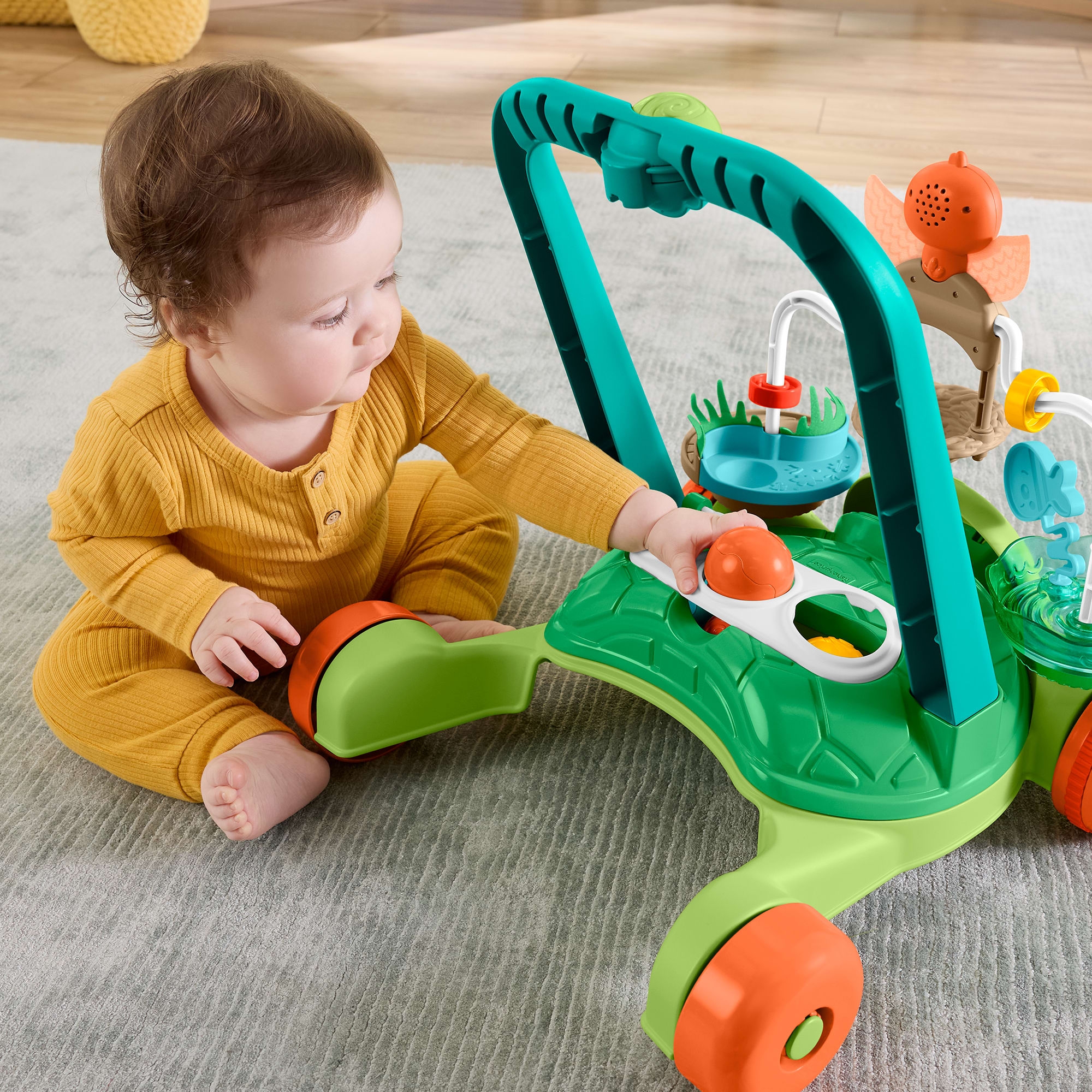 Fisher-Price® Lauflernwagen »Moves with You Schildkröte«