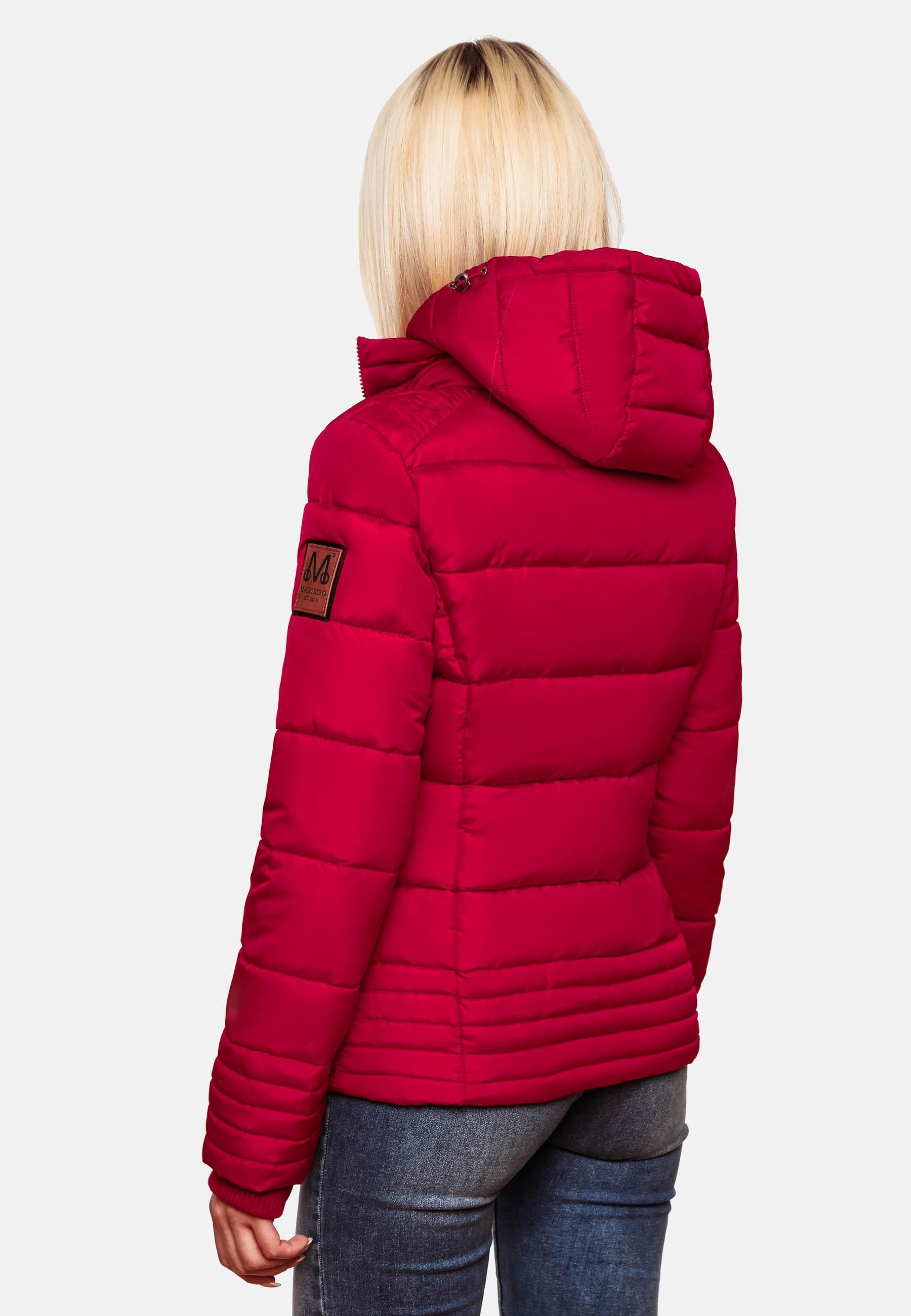Winterjacke den | »Sole«, für Damen Marikoo online modisch kaufen Kapuze, mit Winter taillierte BAUR Steppjacke