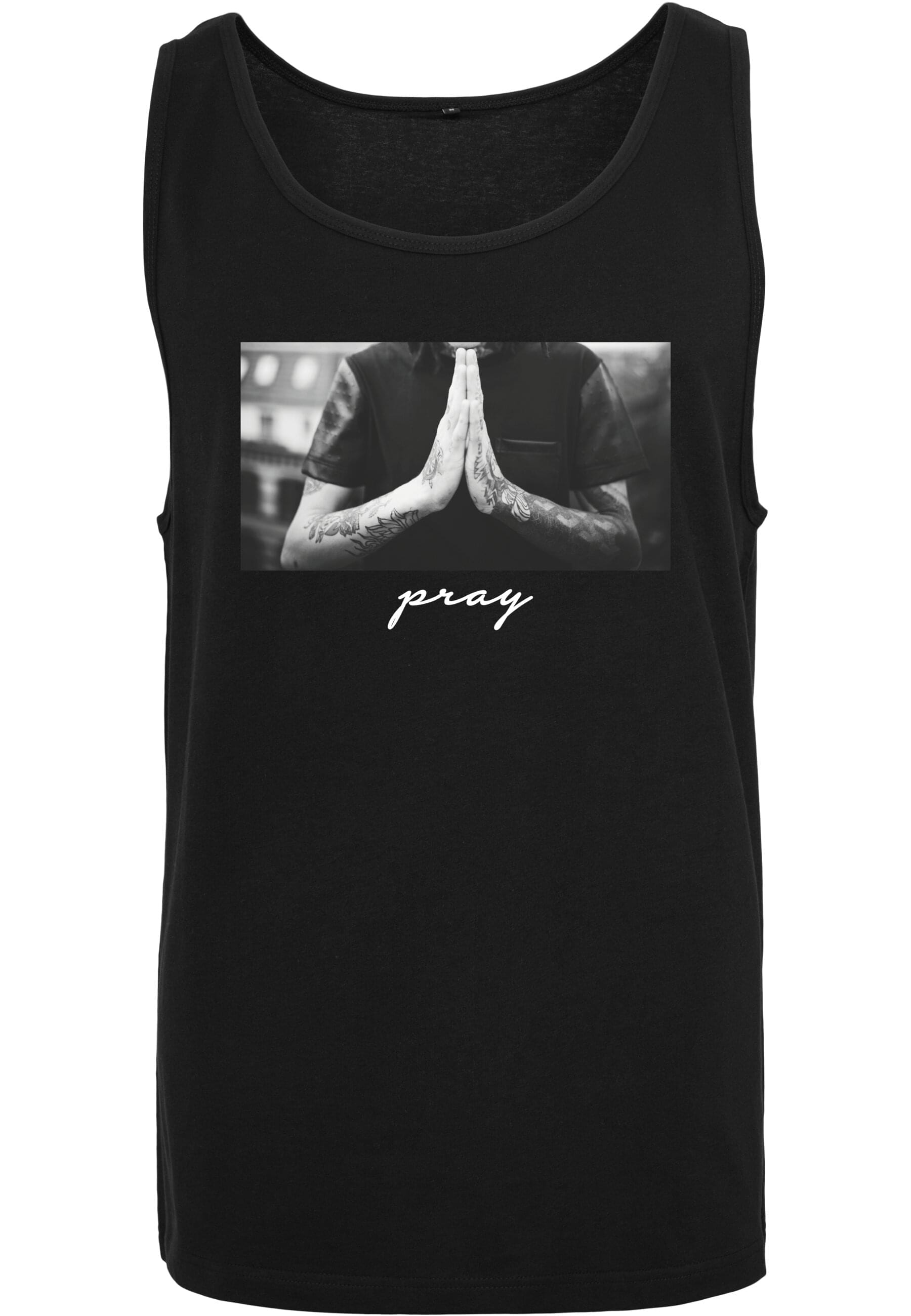 MisterTee Tanktop »MisterTee Herren Pray Tank Top«, (1 tlg.)