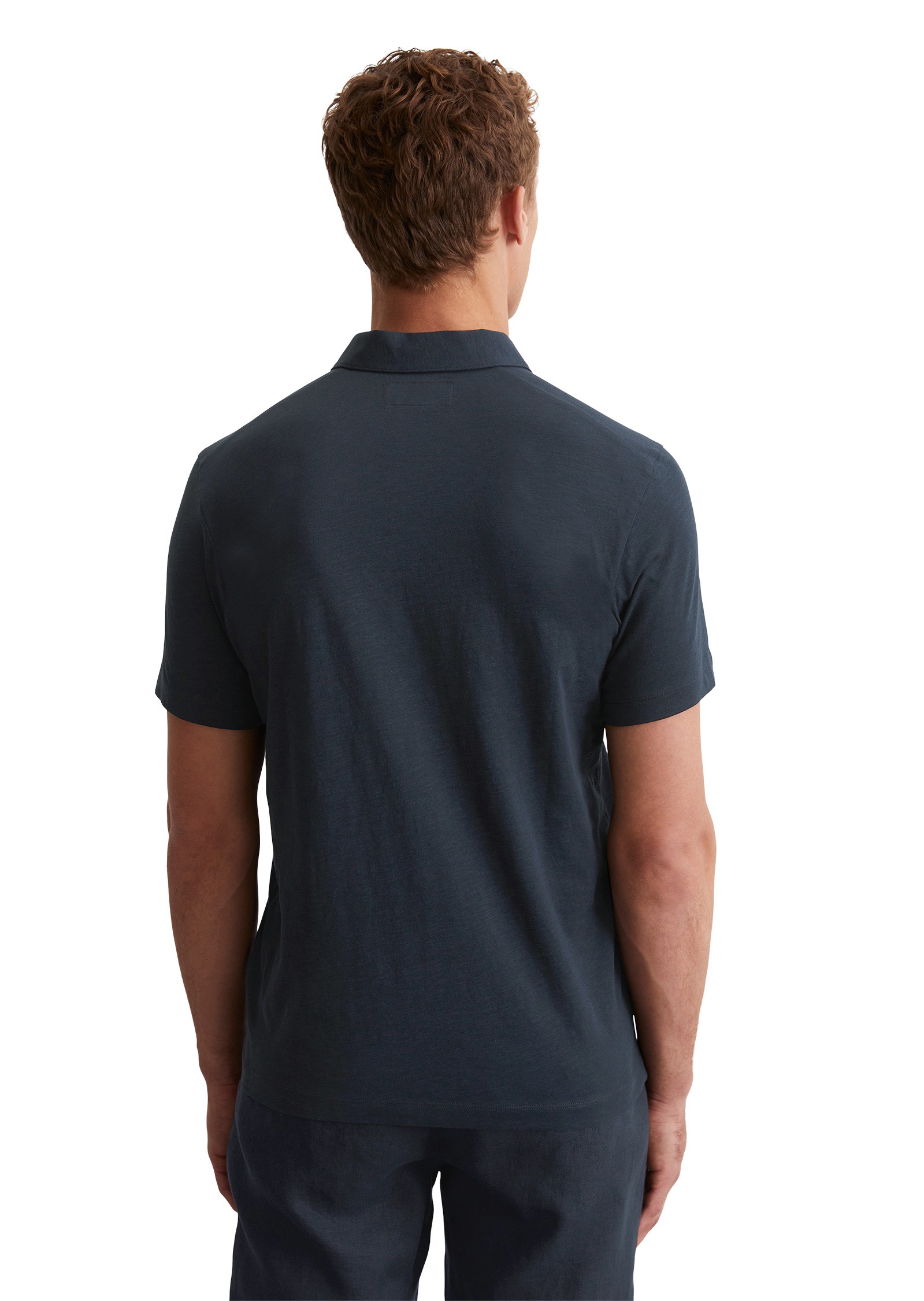 Marc O'Polo Poloshirt »in softer Slub-Jersey-Qualität«