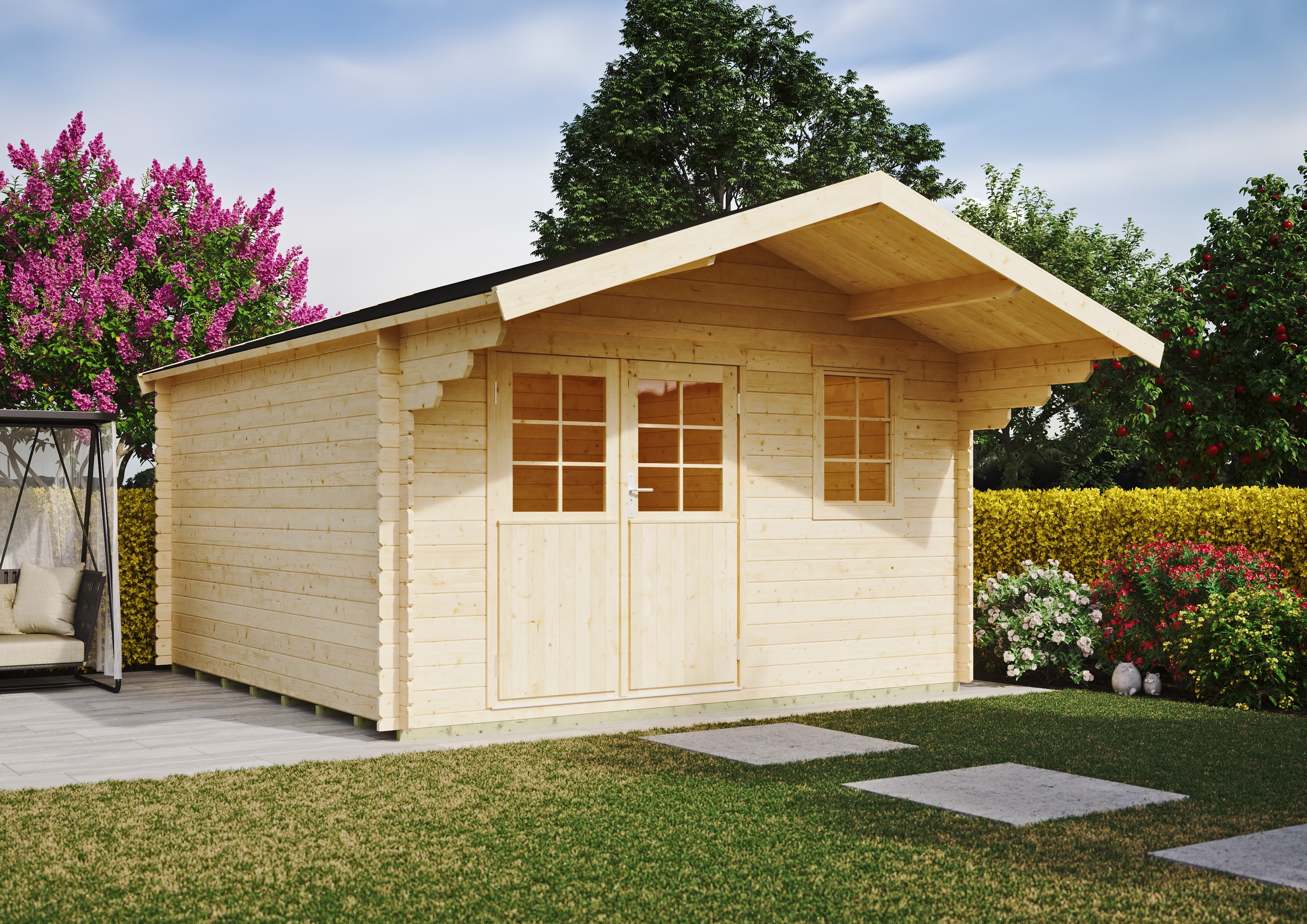 KONIFERA Gartenhaus "Kallenberg 3" günstig online kaufen
