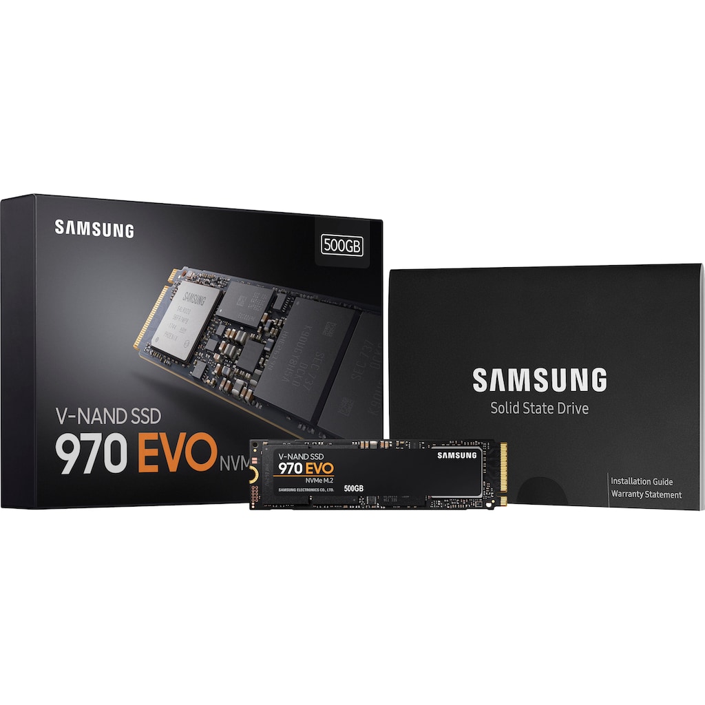 Samsung interne SSD »970 EVO NVMe M.2 SSD«, Anschluss mSATA