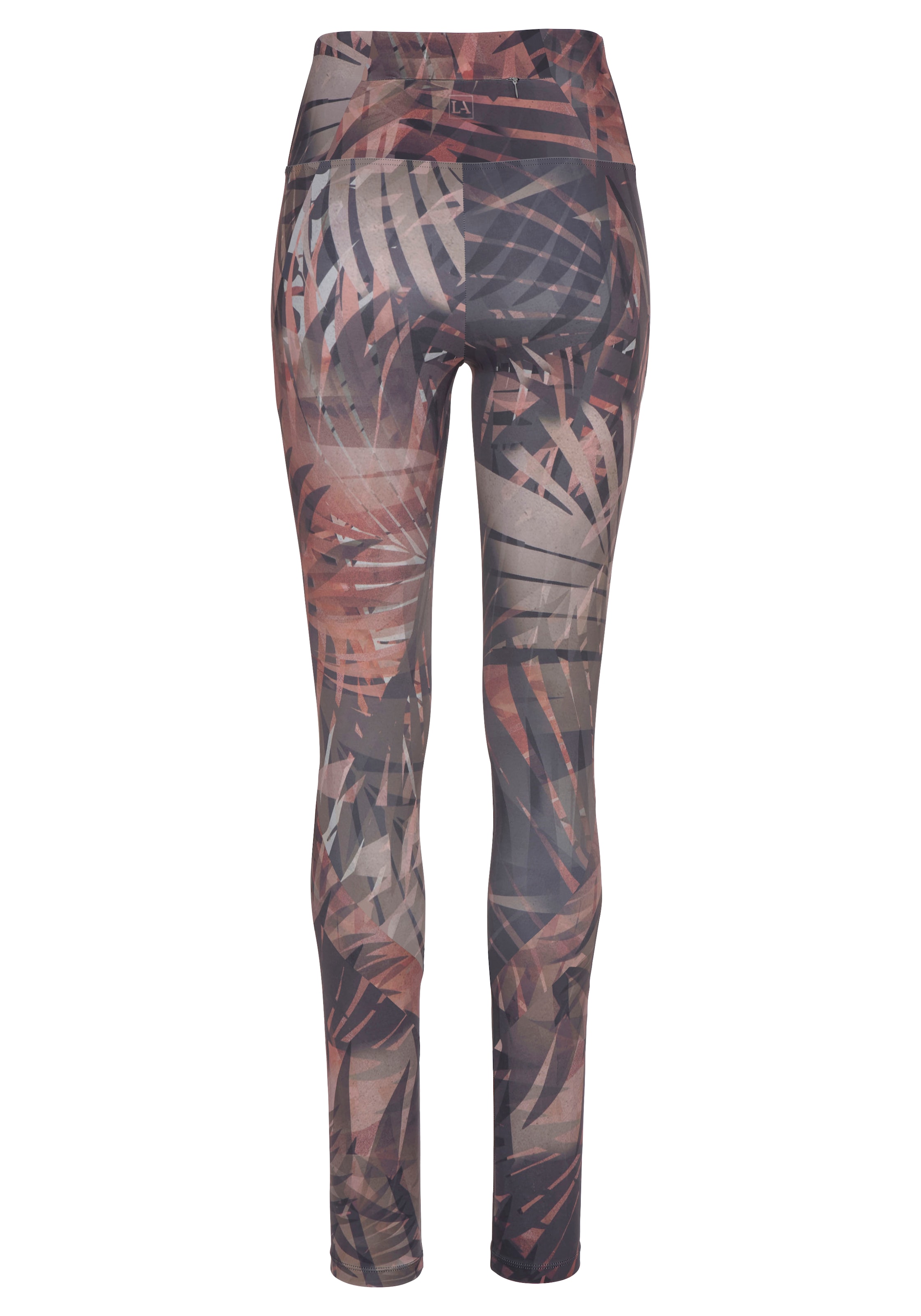 LASCANA ACTIVE Leggings »Tropical«, mit abstraktem Palmenprint, Loungewear