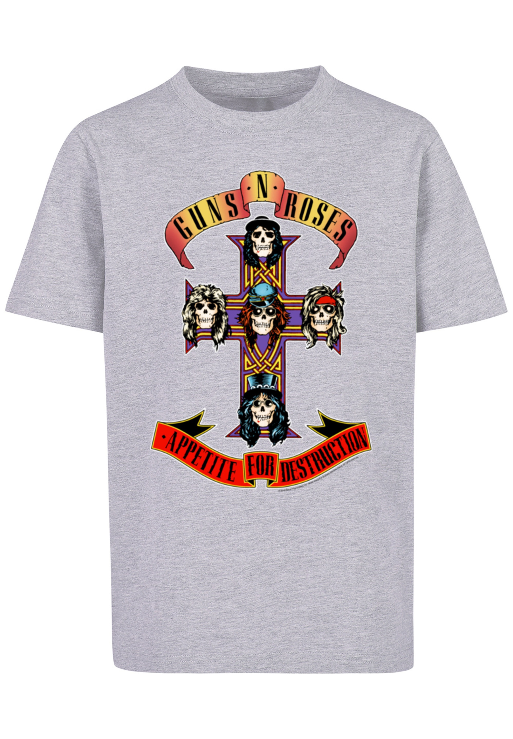 F4NT4STIC T-Shirt »Guns 'n' Roses Band Appetite For Destruction«, Print