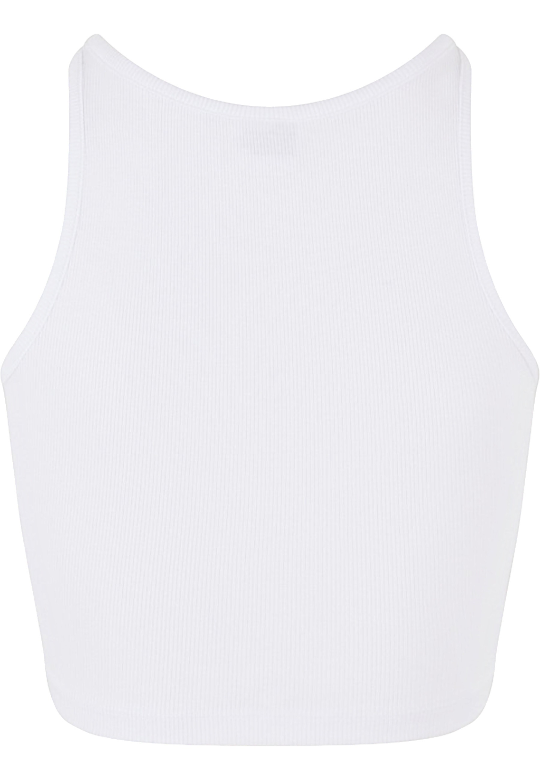 URBAN CLASSICS Tanktop "Urban Classics Damen Ladies Organic Cropped Rib Top günstig online kaufen