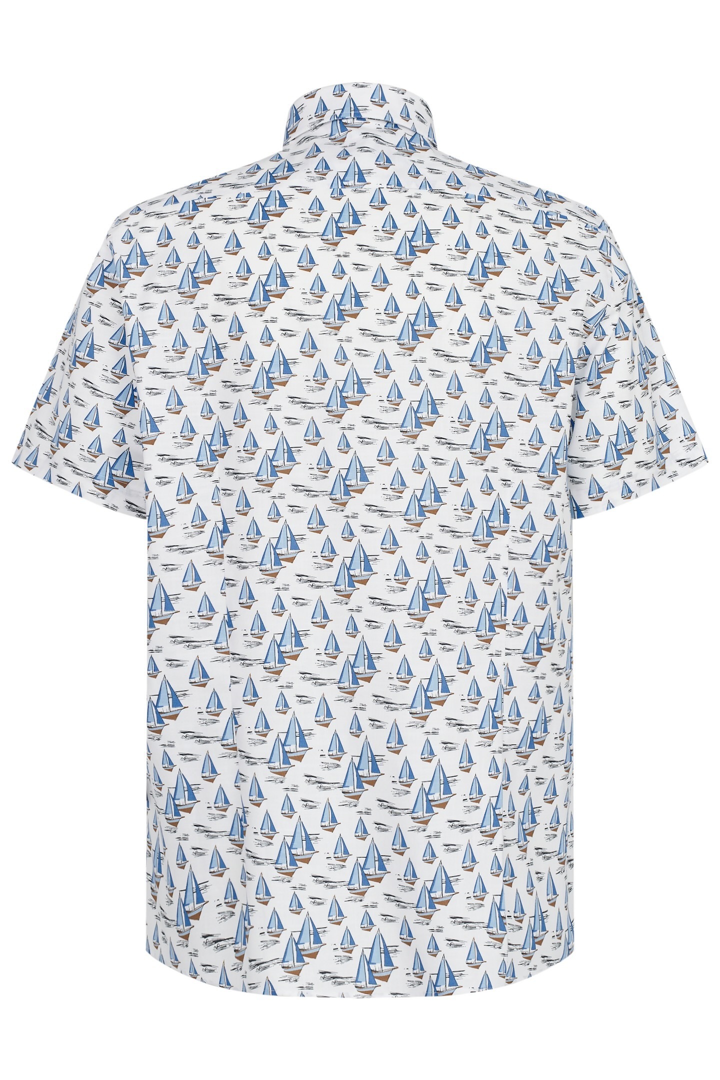 bugatti Kurzarmhemd, mit Button-Down-Kragen