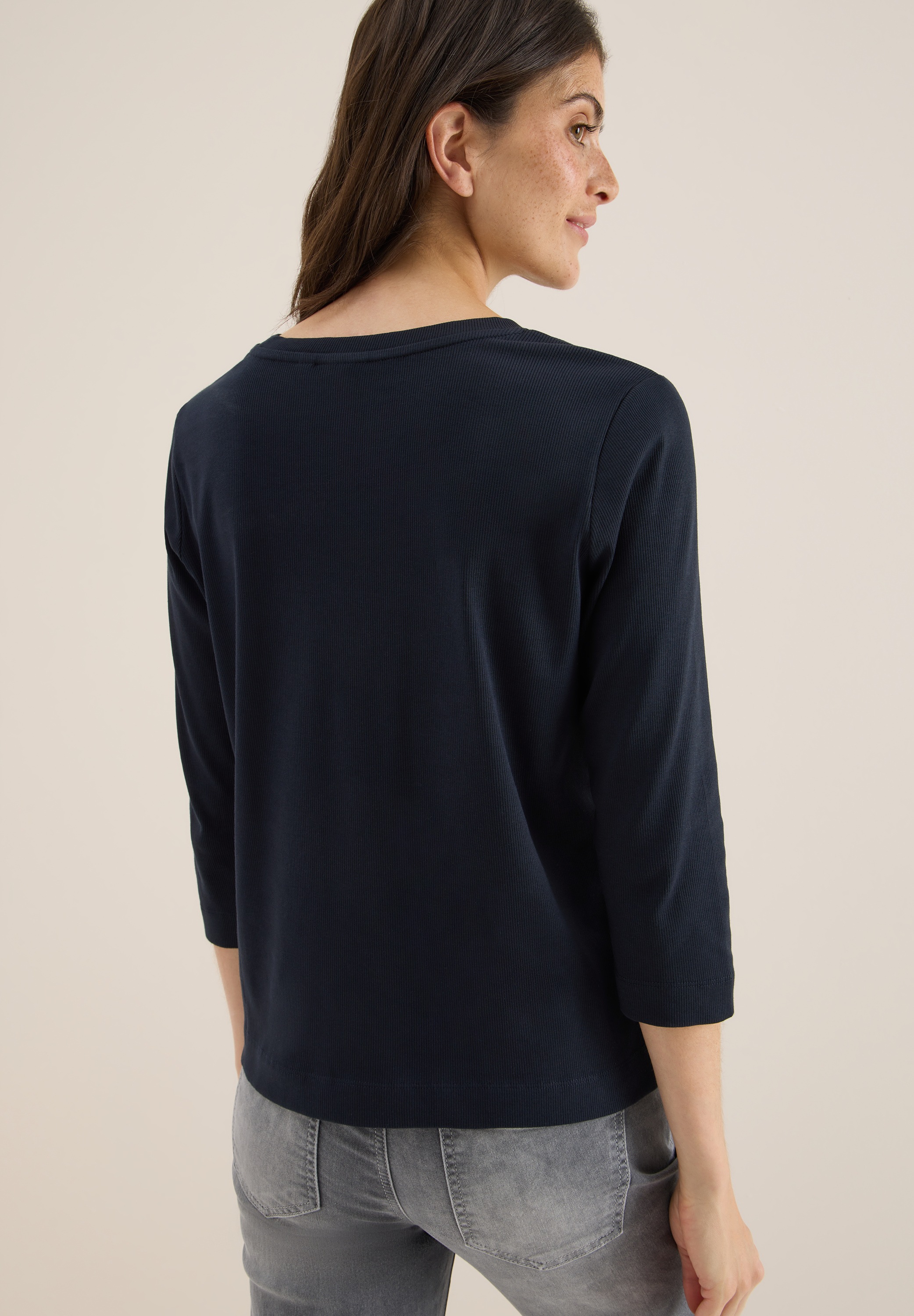 Cecil 3/4-Arm-Shirt, mit 3/4-Ärmel