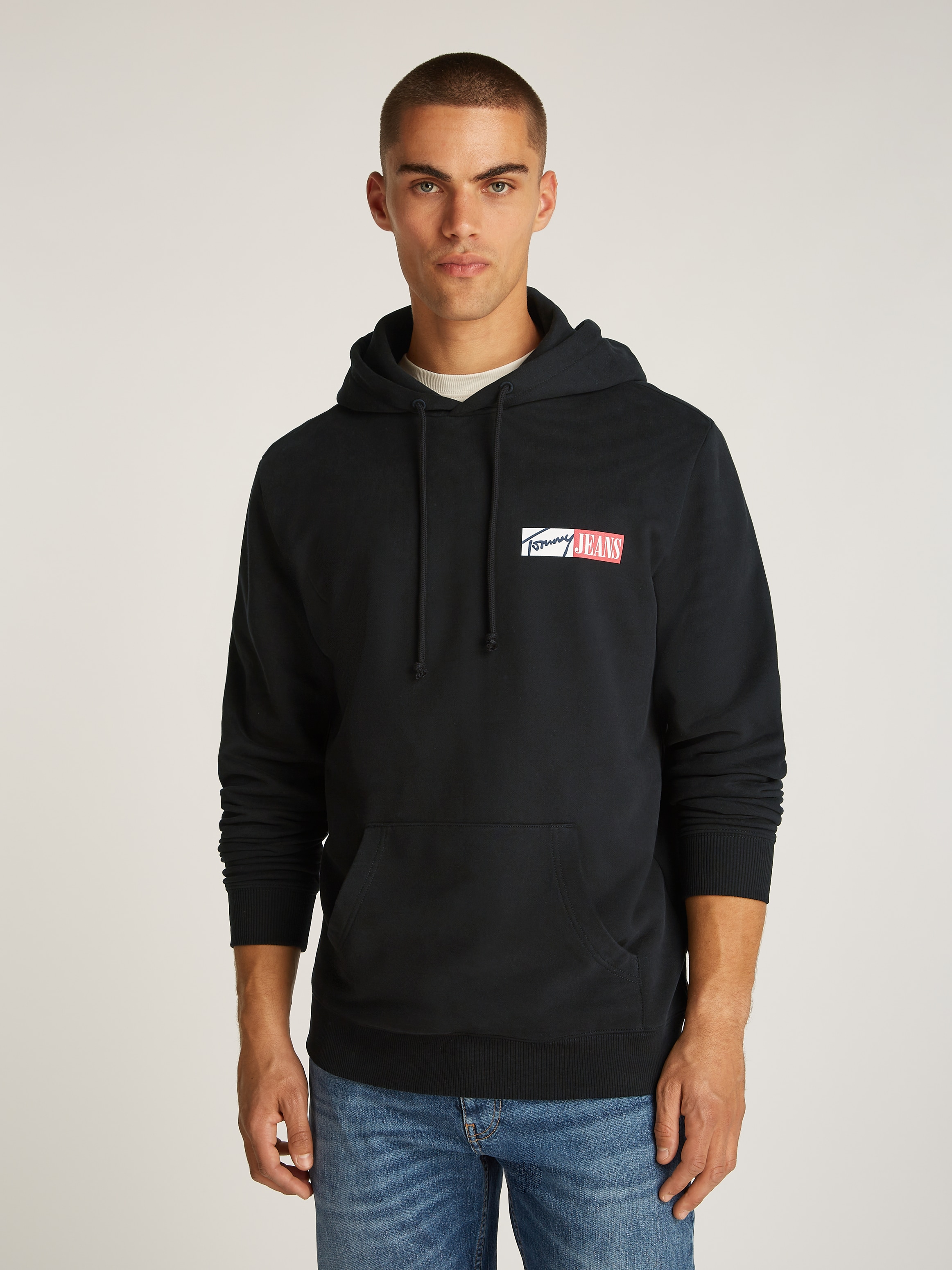 Tommy Jeans Hoodie "TJM REG ENTRY GRAPHIC HOODIE EXT", mit Logo