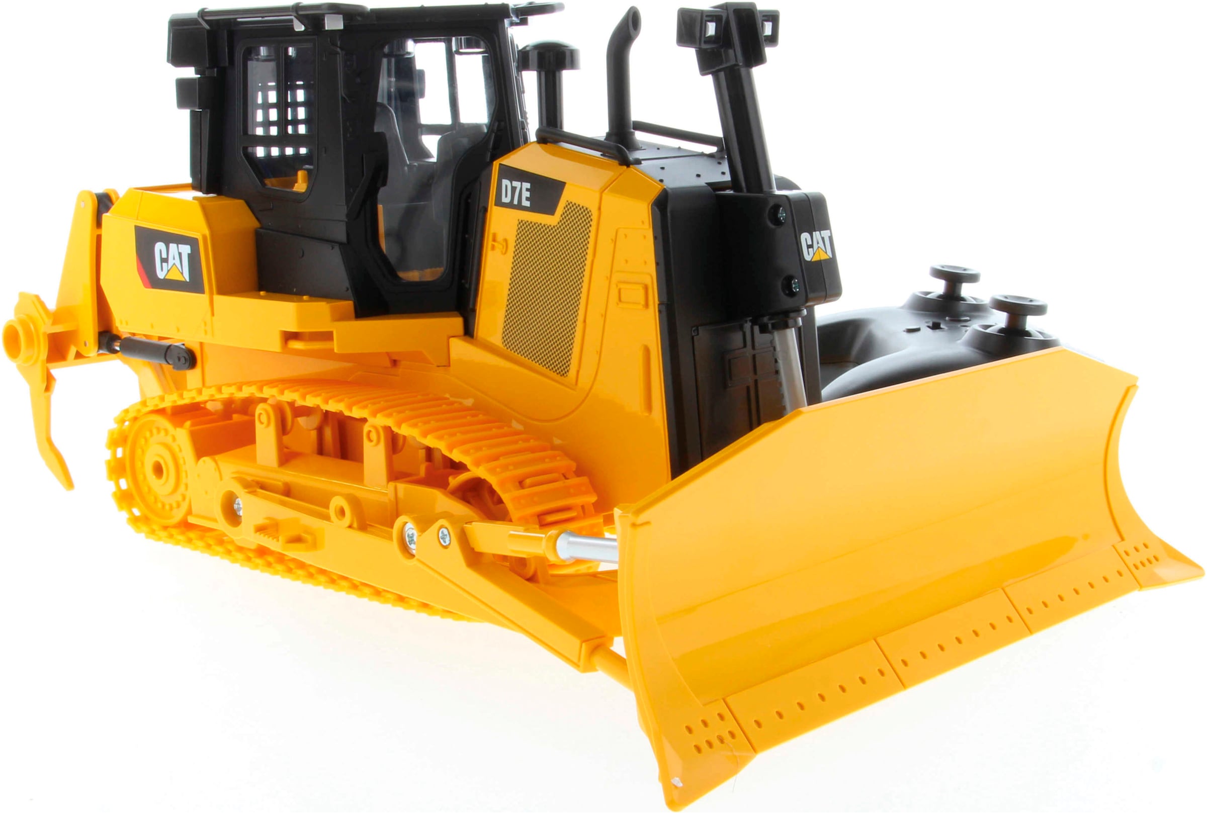 Carrera® RC-Bagger »CAT D7E Bulldozer«, mit Licht- und Soundfunktion