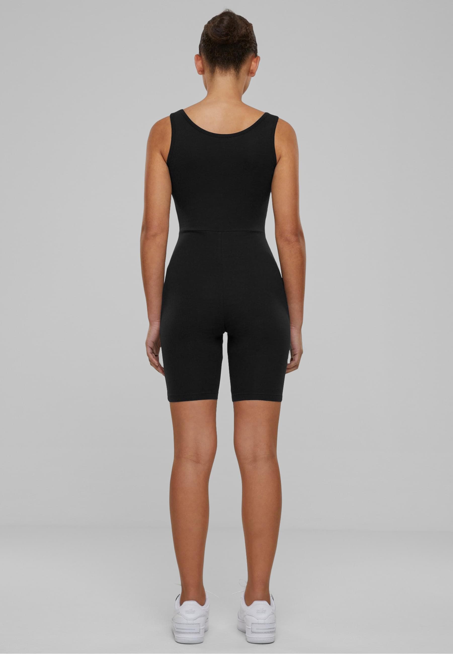 URBAN CLASSICS Jumpsuit »Urban Classics Damen Ladies Organic Stretch Jersey Jumpsuit«, (1 tlg.)
