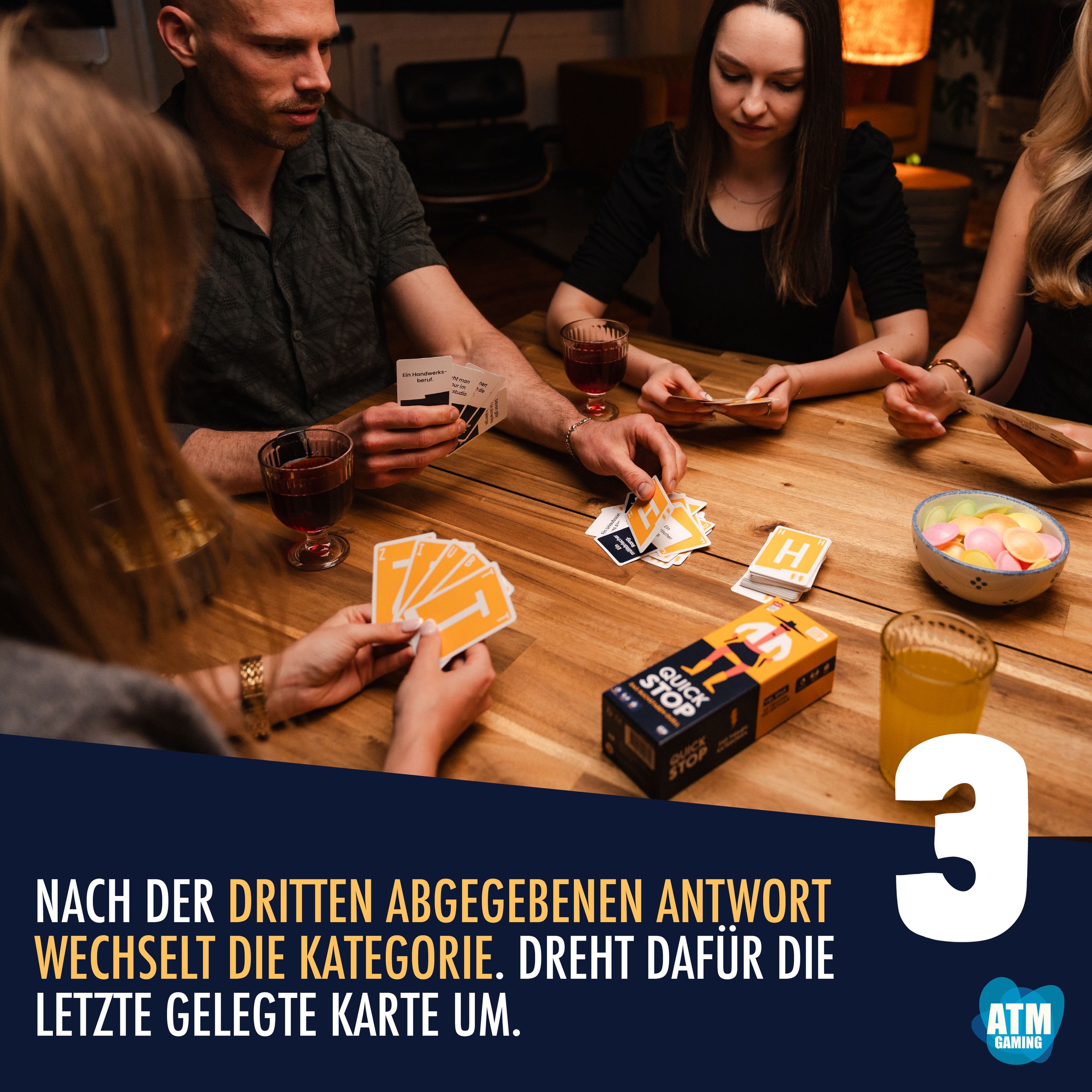 ATM GAMING Spiel »Quickstop Das BuchstabenDuell« Made in Germany