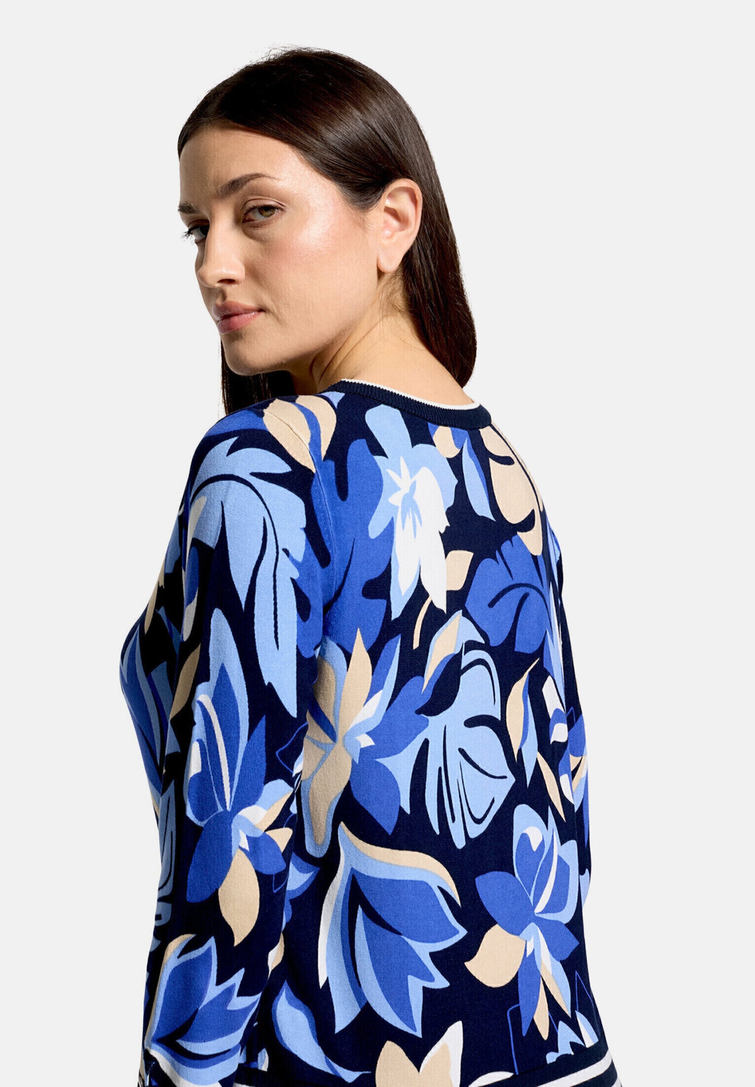Betty Barclay Strickpullover »Damen mit Blumenprint« 1 Stk.