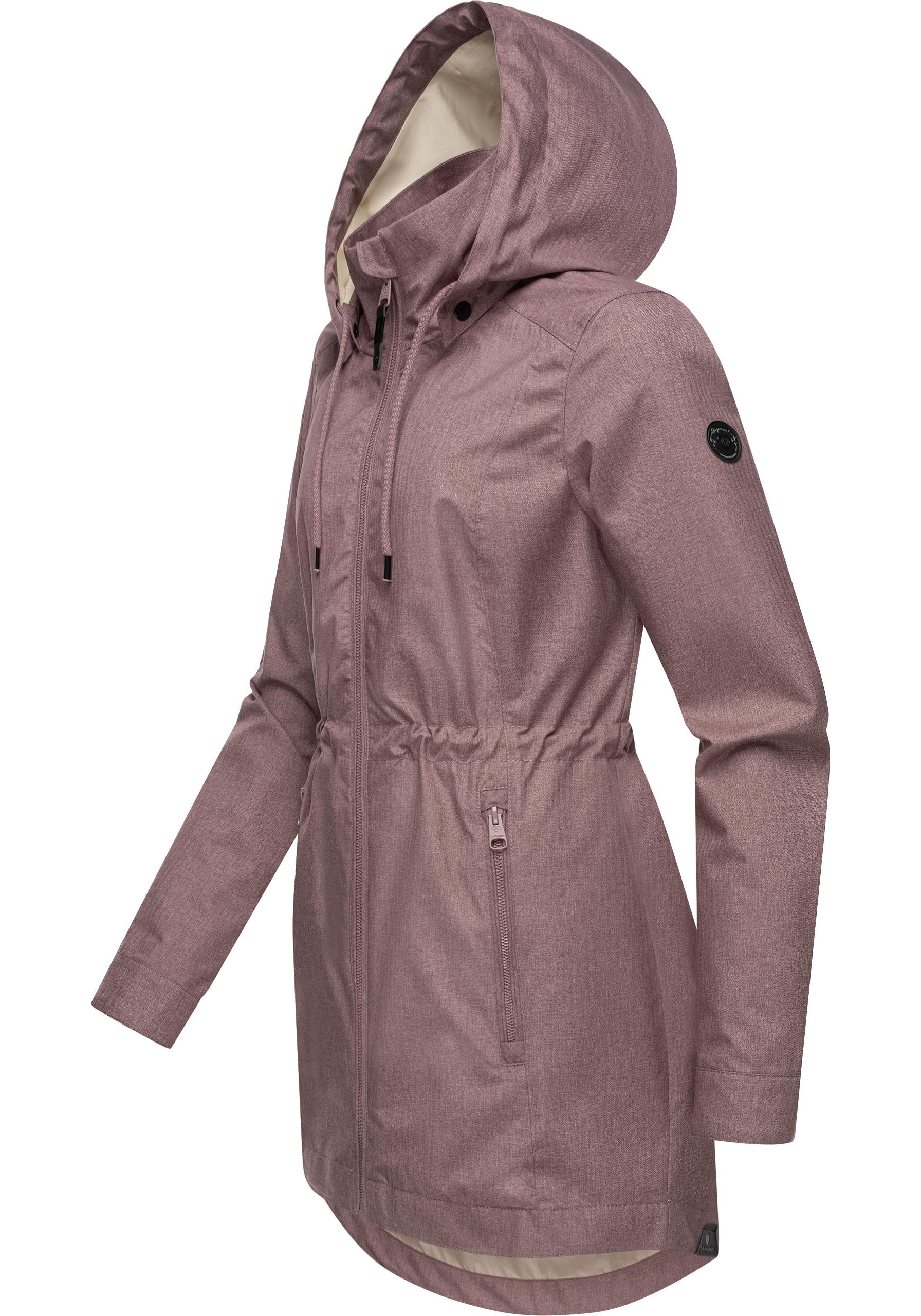 Ragwear Kurzmantel "Dakkota II" Wasserdichter Outdoormantel für die Übergan günstig online kaufen