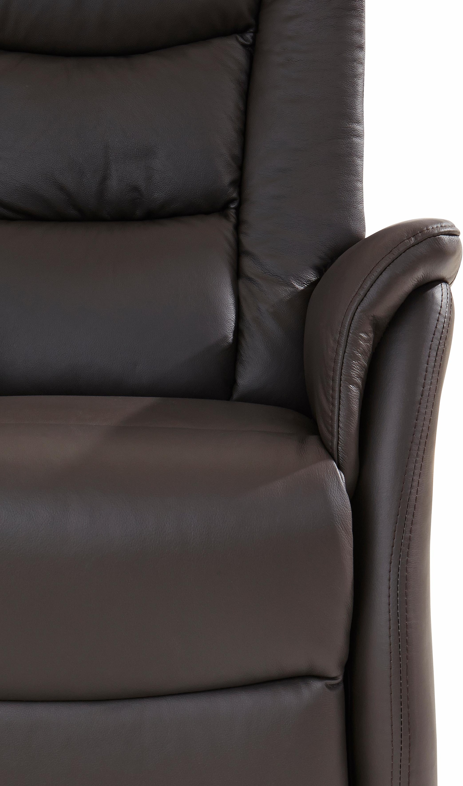 Duo Collection TV-Sessel »Ponza mit elektrischer Aufstehhilfe«, Relaxfunktion und Taschenfederkern mit Stahlwellenunterfederung