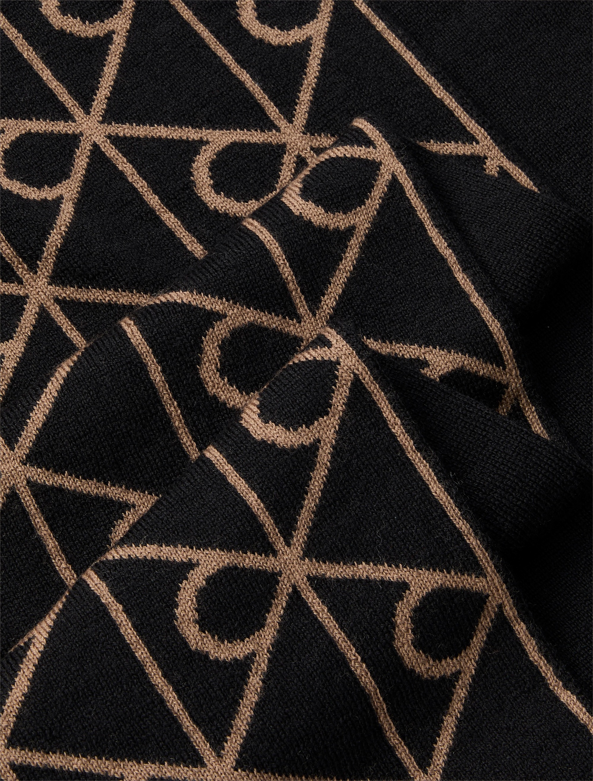 Calvin Klein Modetuch »EMBLEM ?REVERSIBLE WOOL HW SCARF«, Perfekt für den Alltag