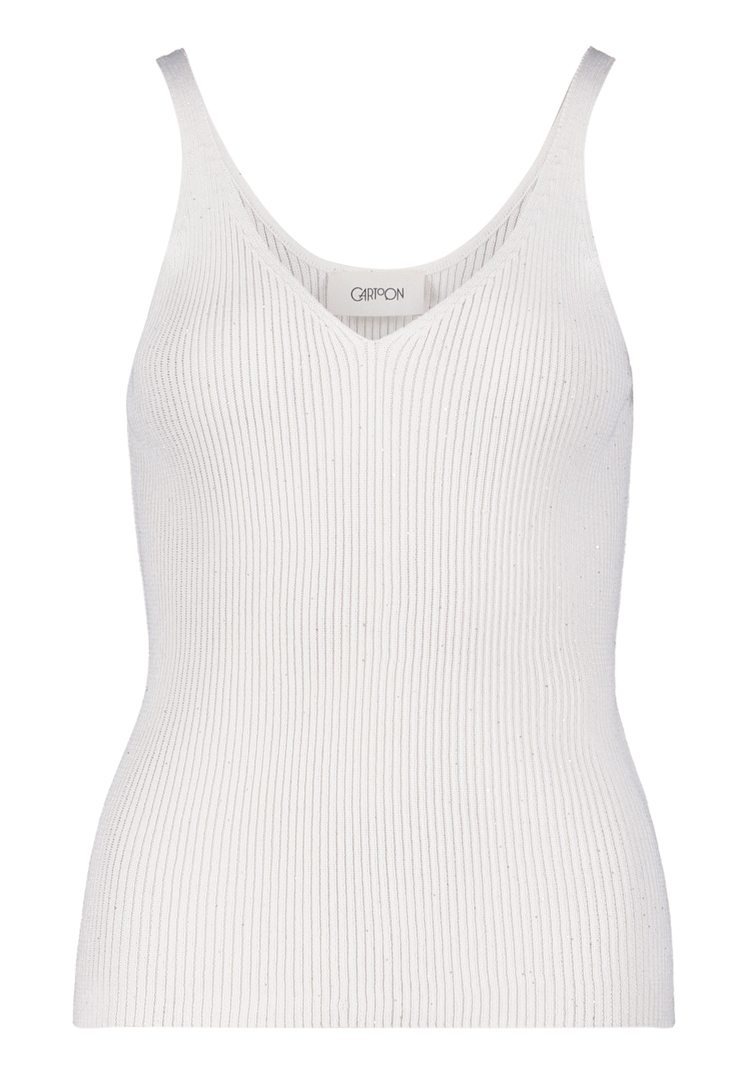 Cartoon Trägertop "Cartoon Damen Strick-Top mit schmalen Trägern", Material günstig online kaufen